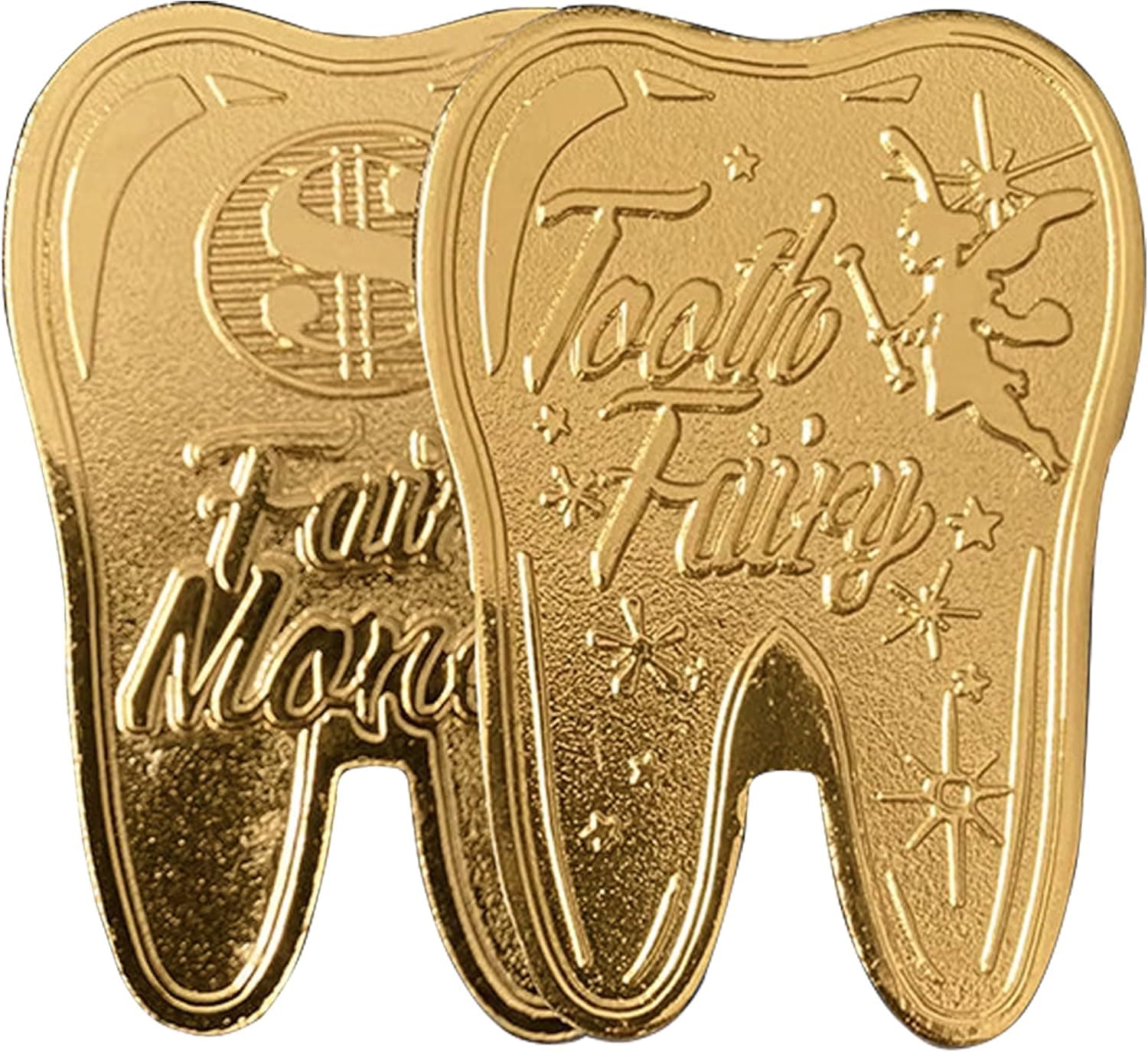Tooth Fairy Coin Reward Commemorative Medal Collection Experience Gift for Lost Teeth Kids