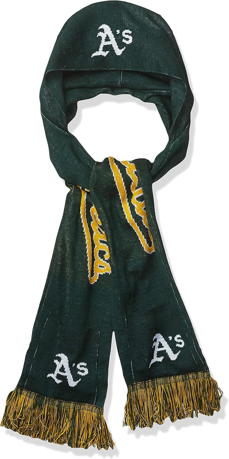Oakland Athletics Knit Hooded Scarf