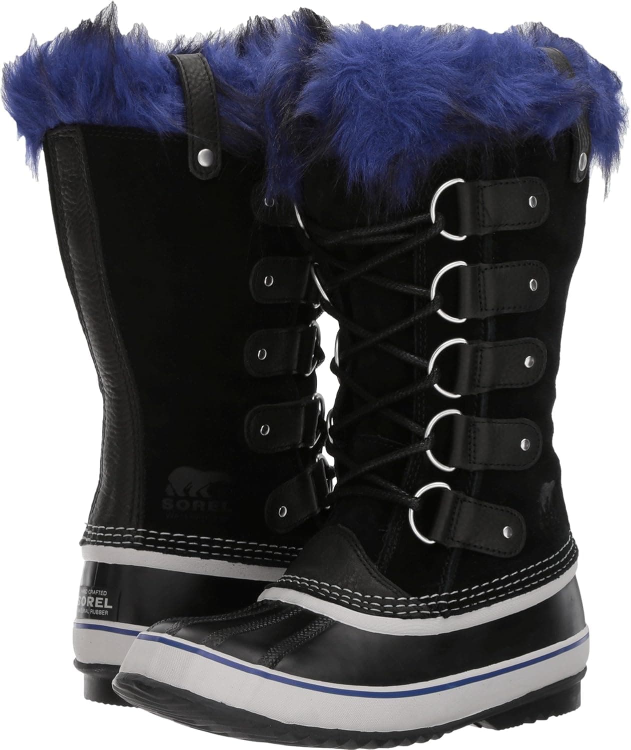Sorel Women's Joan of Arctic Boot, Black/Aviation, 8 M US