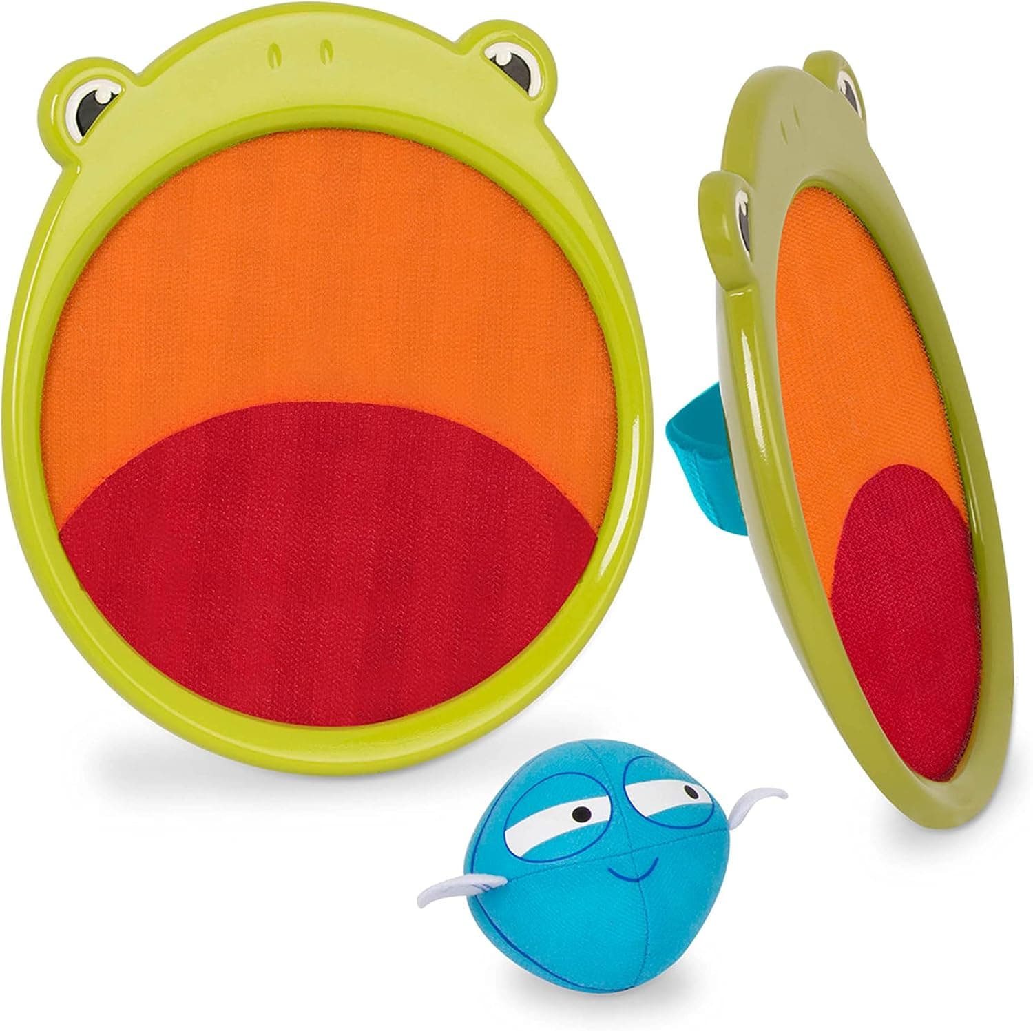 B. toys by Battat – Critter Catchers Frankie The Frog – Ball & Catch Game Set For Kids 3+ (3-Pcs)