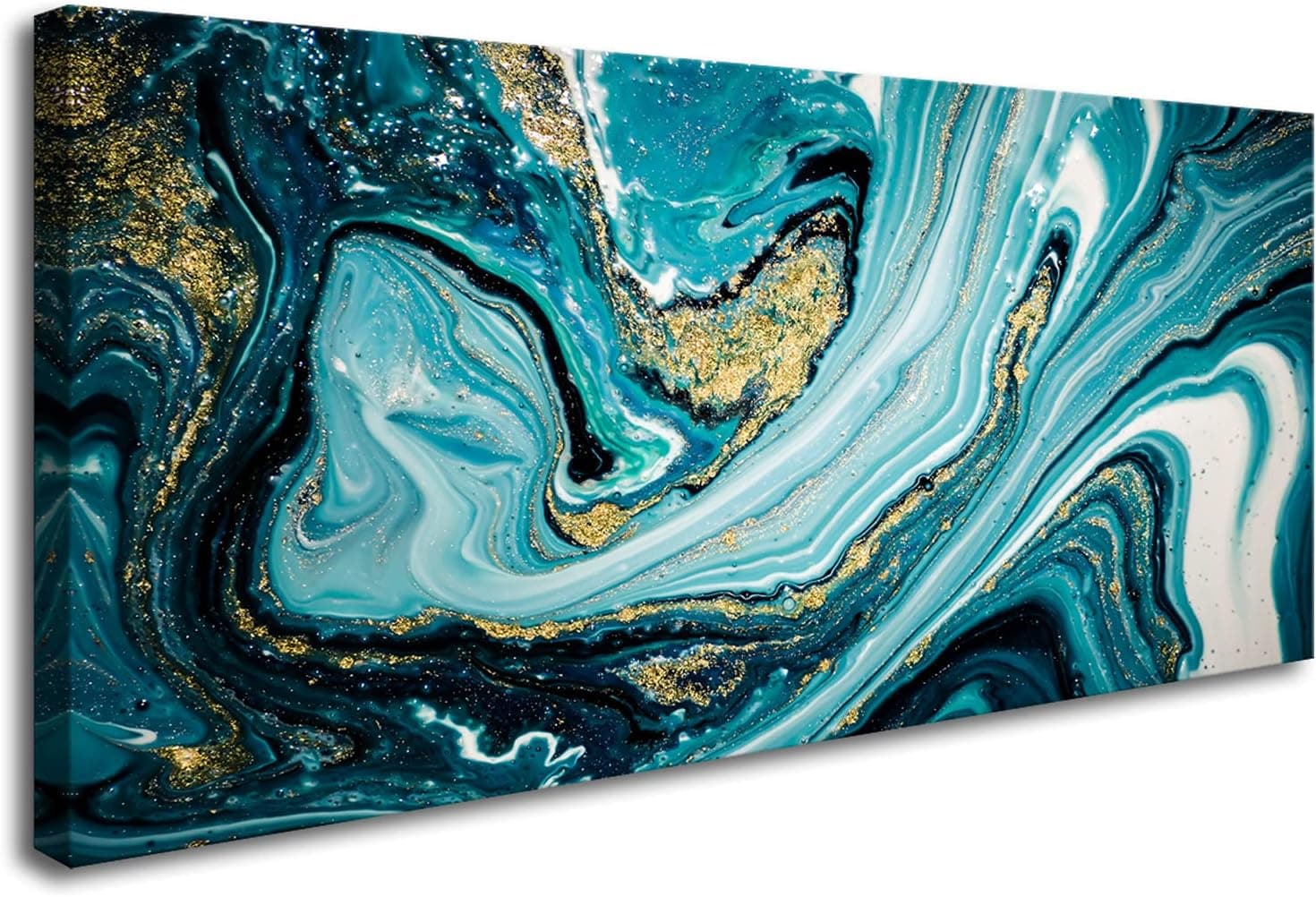 XXMWallArt FC2762 Abstract Texture Wall Art Marble Vortex Canvas Prints Painting for Living Room Bedroom Kitchen Home and Office Wall DecorWall Decor Home Decor