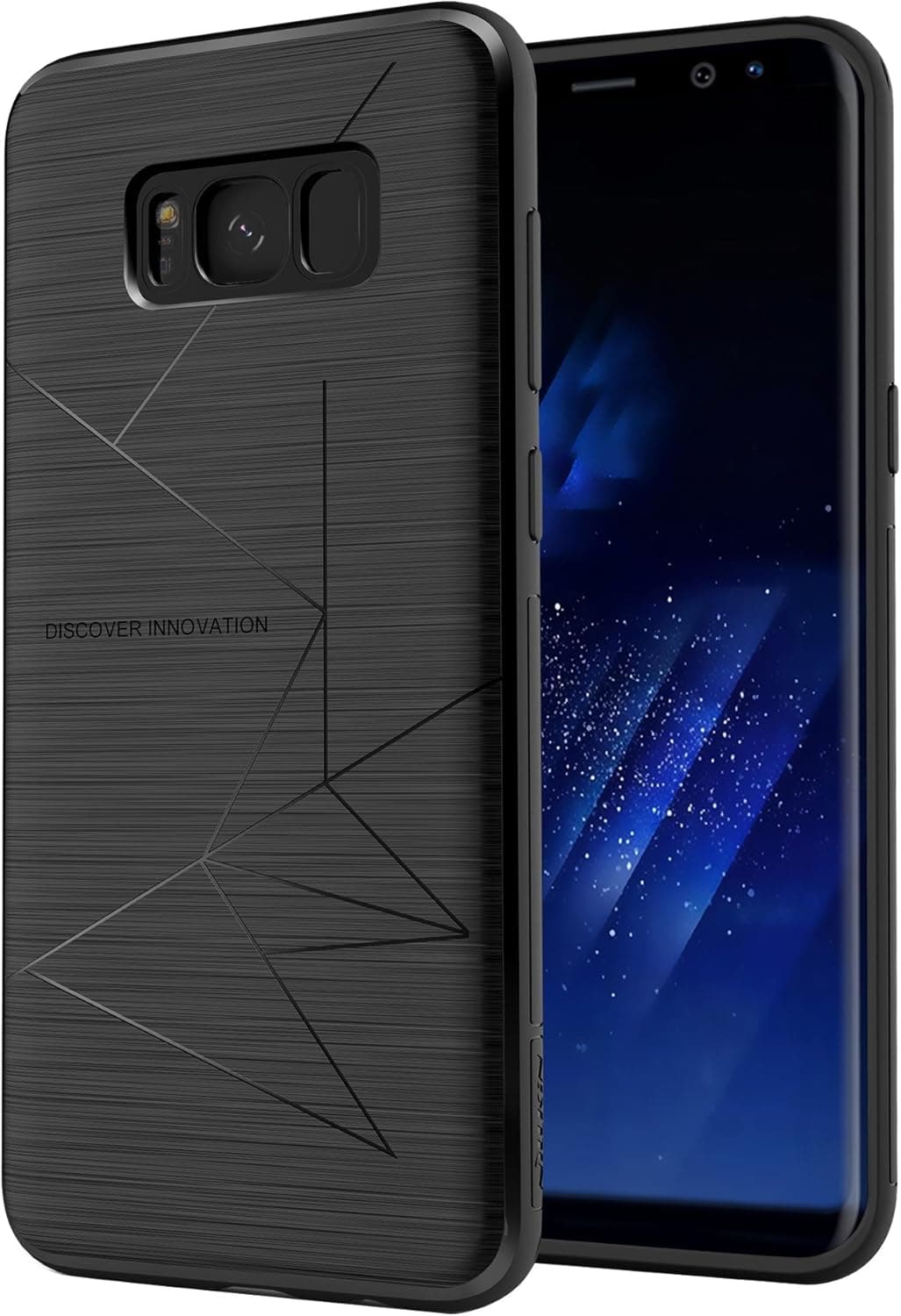 Nillkin Samsung Galaxy S8 Case, Magnetic TPU Case [Specially Designed Car Magnetic Wireless Charger] Soft Back Cover for Samsung Galaxy S8