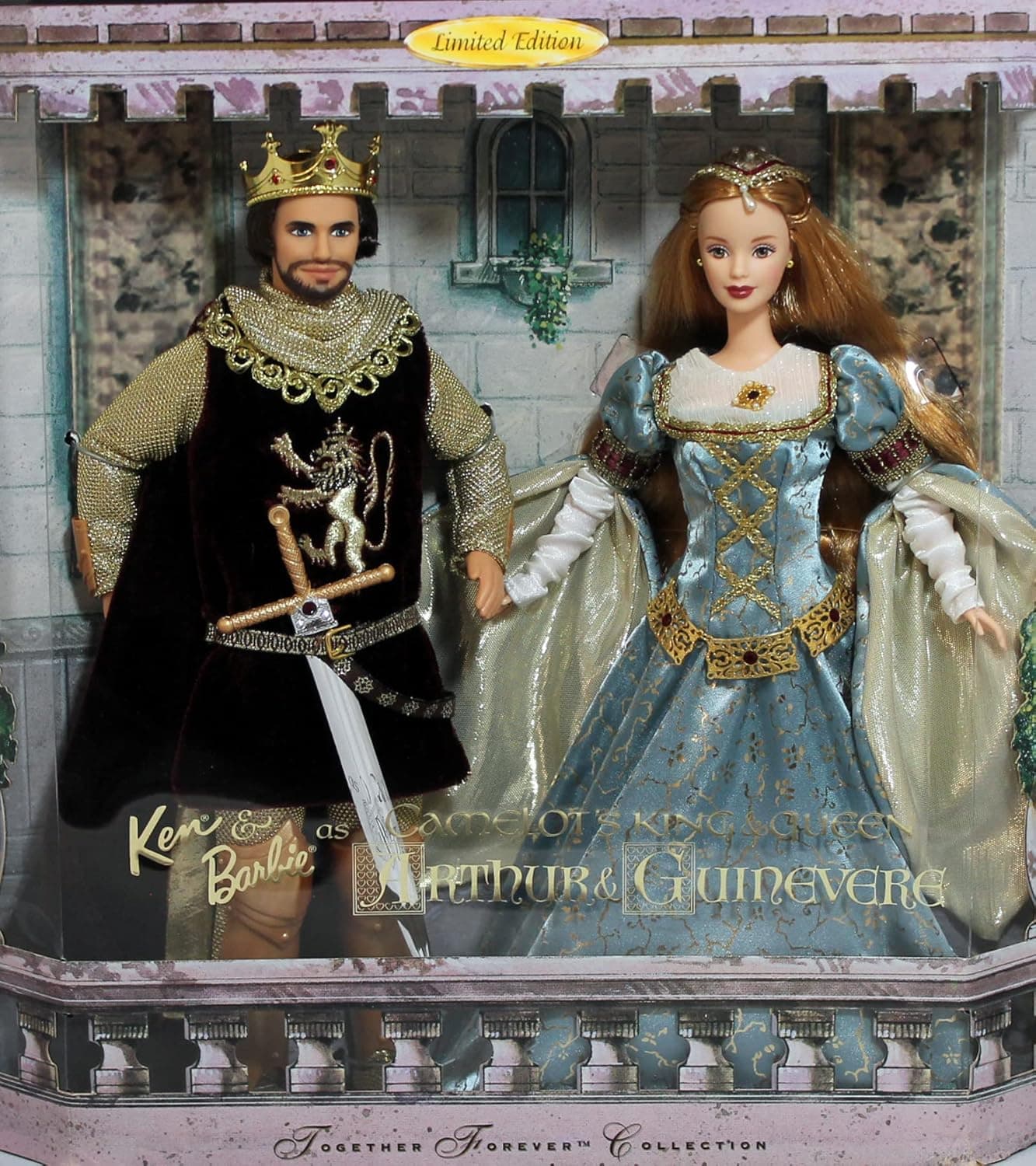 Ken & Barbie As Camelot's King & Queen Arthur & Guinevere / Together Forever Collection Limited Edition # 23880