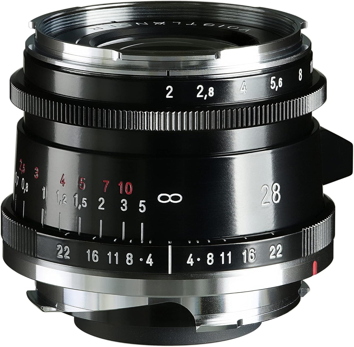 Voigtlander ULTRON Vintage Line 28mm F2.0 Aspherical VM Type II Black Paint