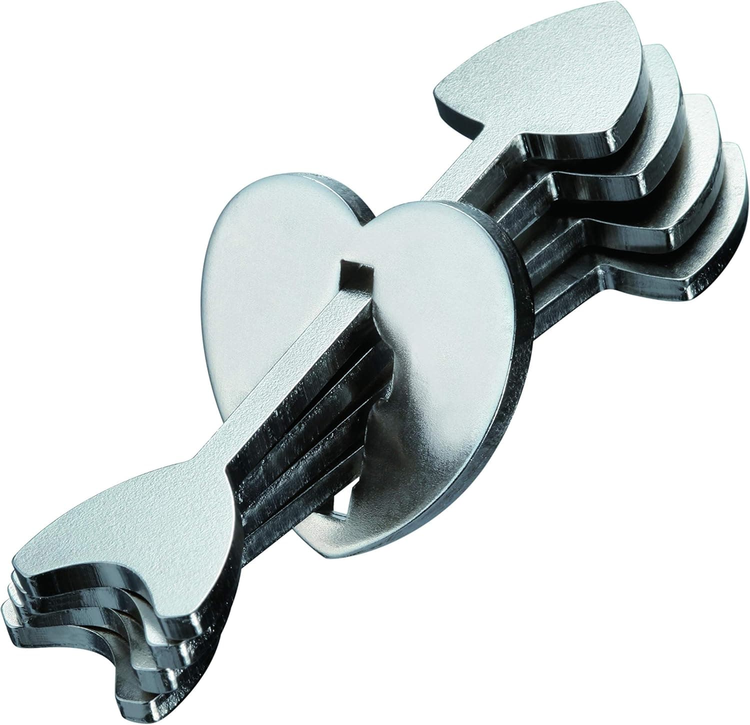 BePuzzled Arrows Hanayama Cast Metal Brain Teaser Puzzle