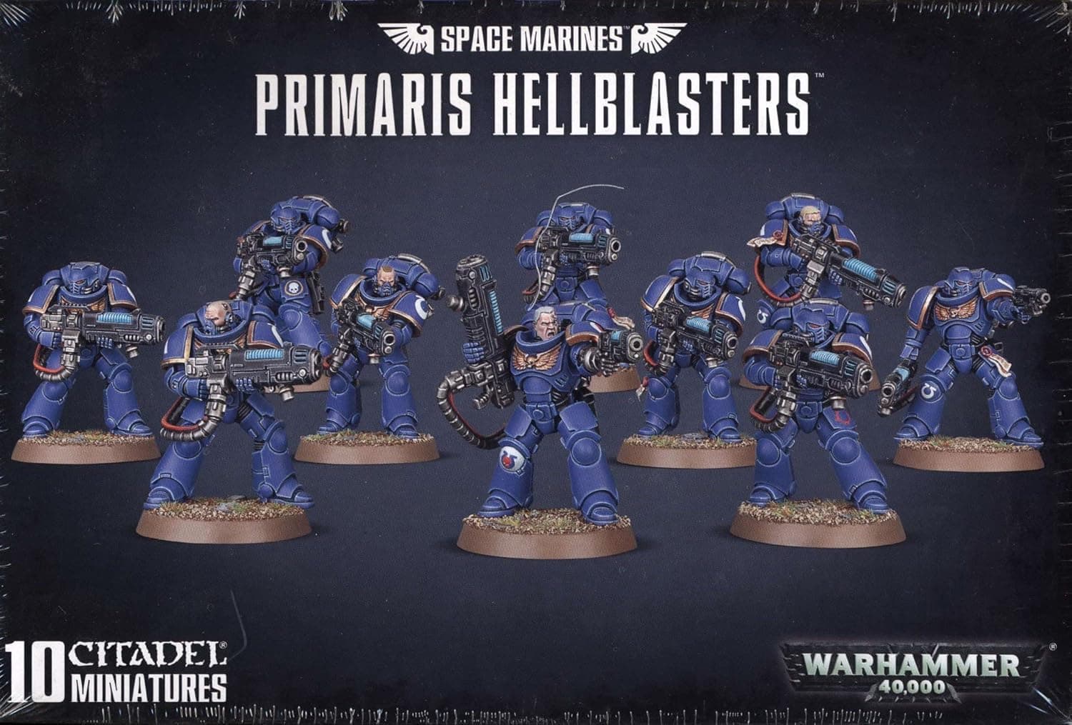GAMES WORKSHOP 99120101189" Space Marines Primaris Hellblasters Plastic Kit, 12 years to 99 years