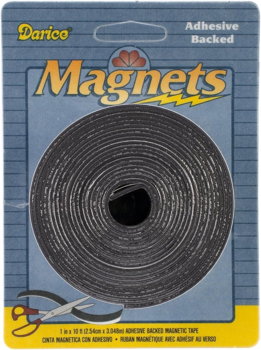Adhesive Magnetic Tape-1"X120"