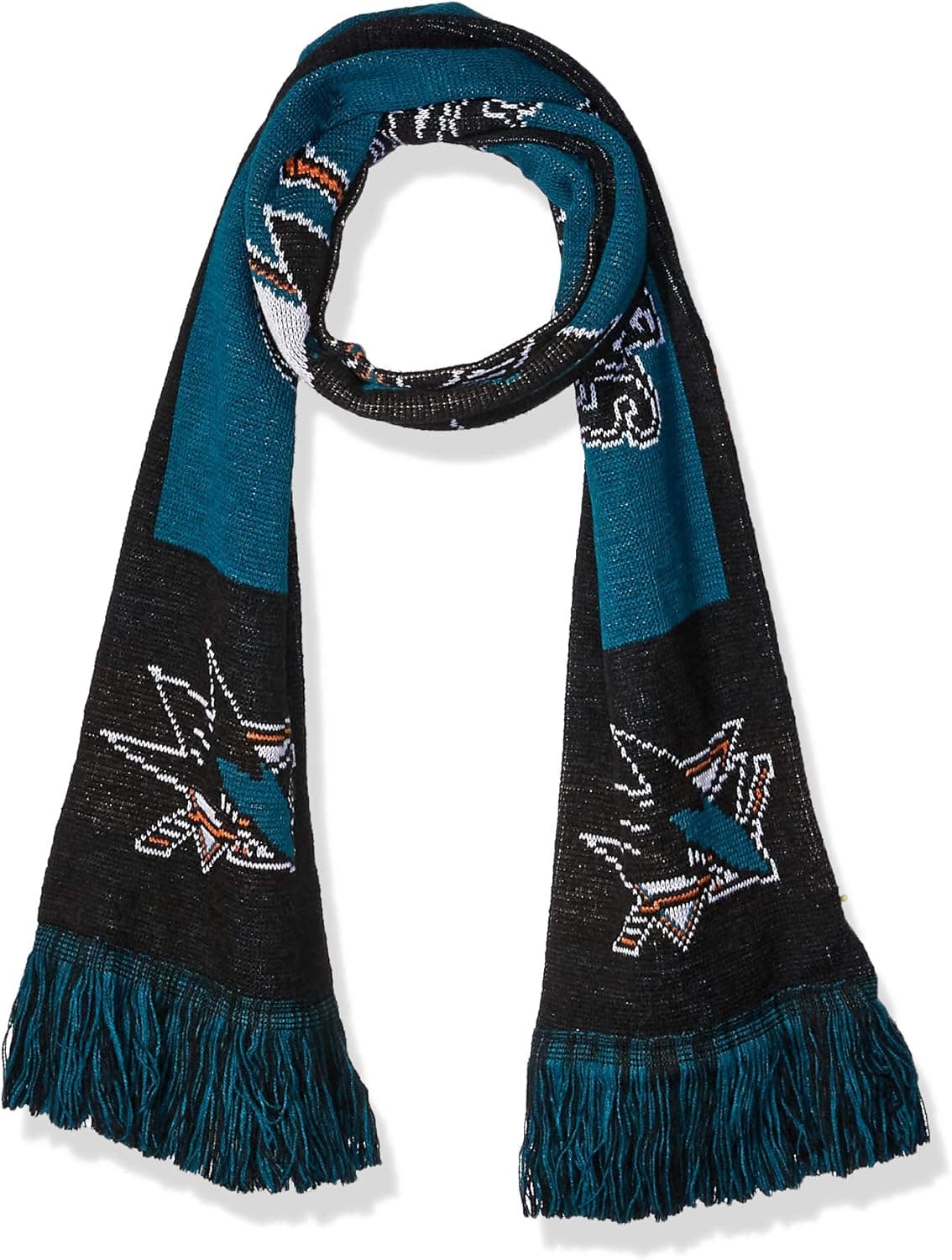 NHL San Jose Sharks - 2016 Big Logo Scarf, One Size, Team Colors