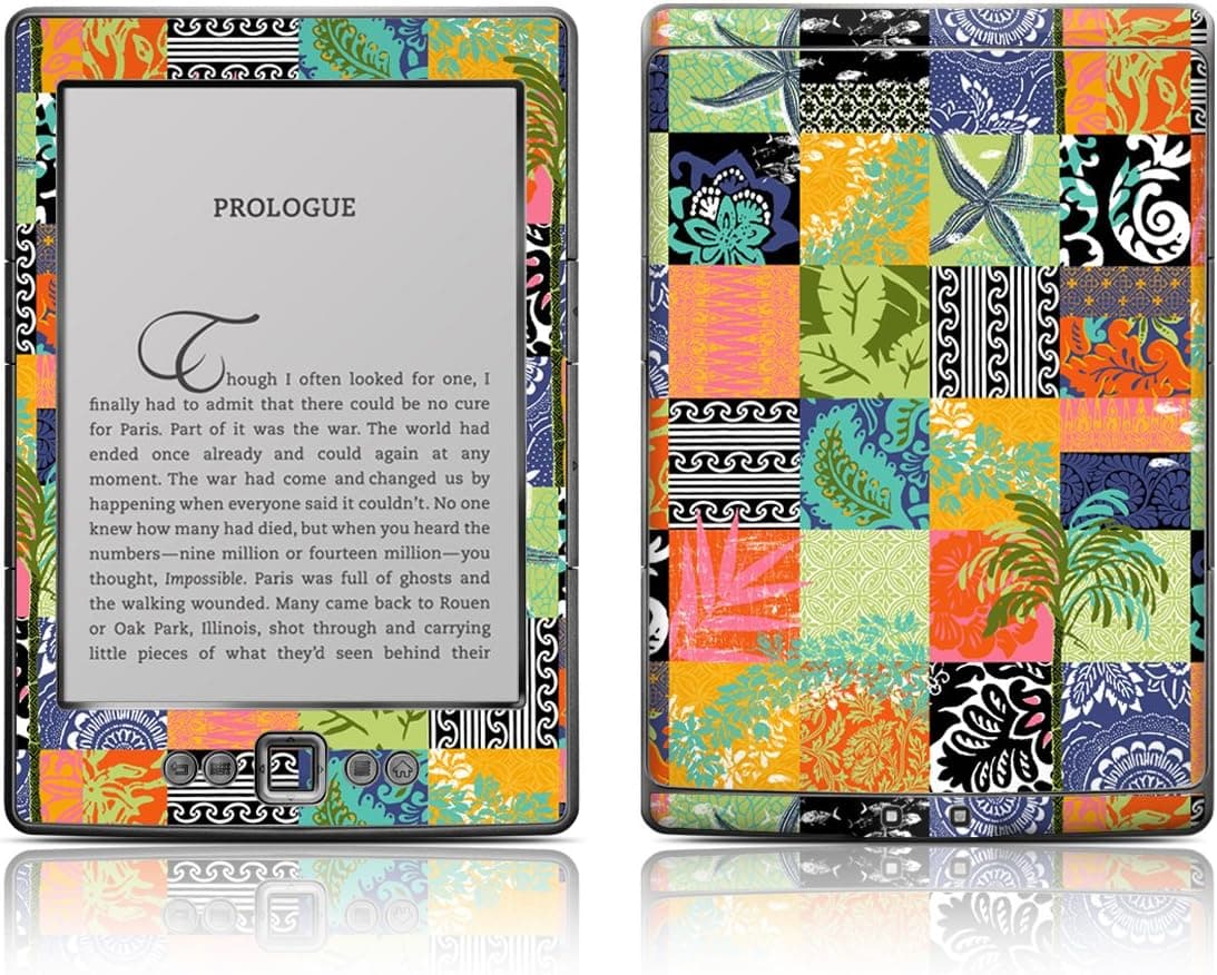 Decalgirl Kindle Skin - Tropical Patchwork