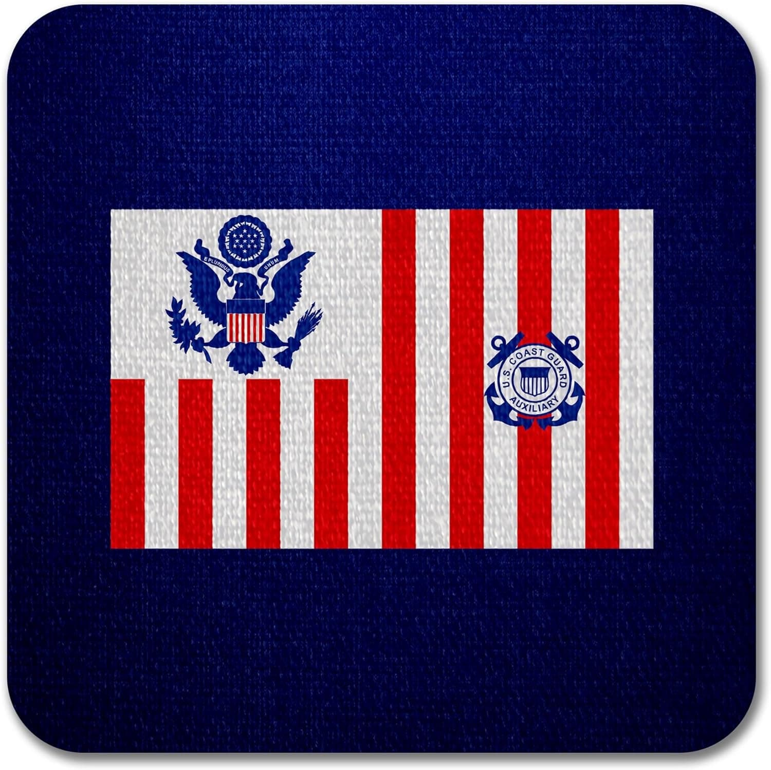 Premium Vinyl Decal/Sticker - US Coast Guard (USCG), Ensign