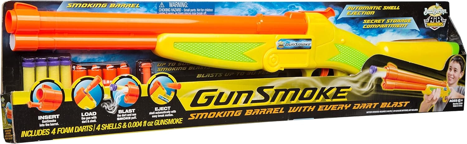 Buzz Bee Toys Air Warriors GunSmoke Blaster