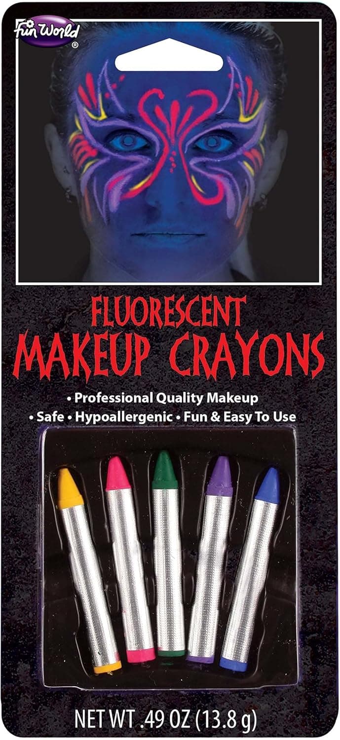 Fluorescent Makeup Crayons Kit Standard
