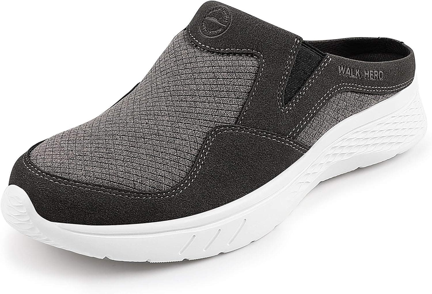 Womens Mule Sneakers - Walking Shoes for Women with Arch Support, Orthopedic Slip On Clog for Ladies