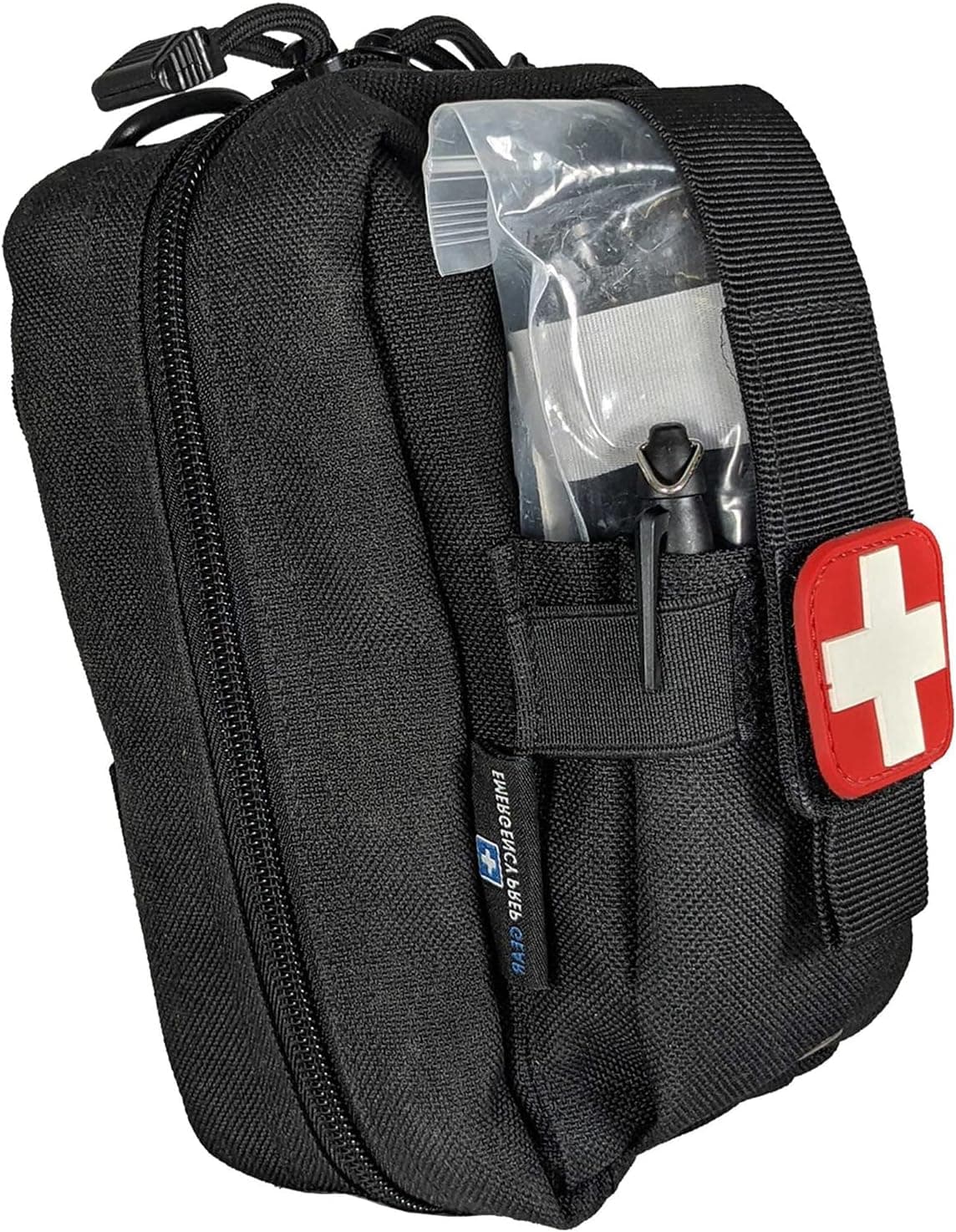 EPG Field IFAK- 44 Piece Tactical First Aid Kit, MOLLE Compact for Camping, Emergency, Travel, Military, Car, Backpacking, Survival, Bug Out Bag, EDC, EMT, 72 Hour Kit