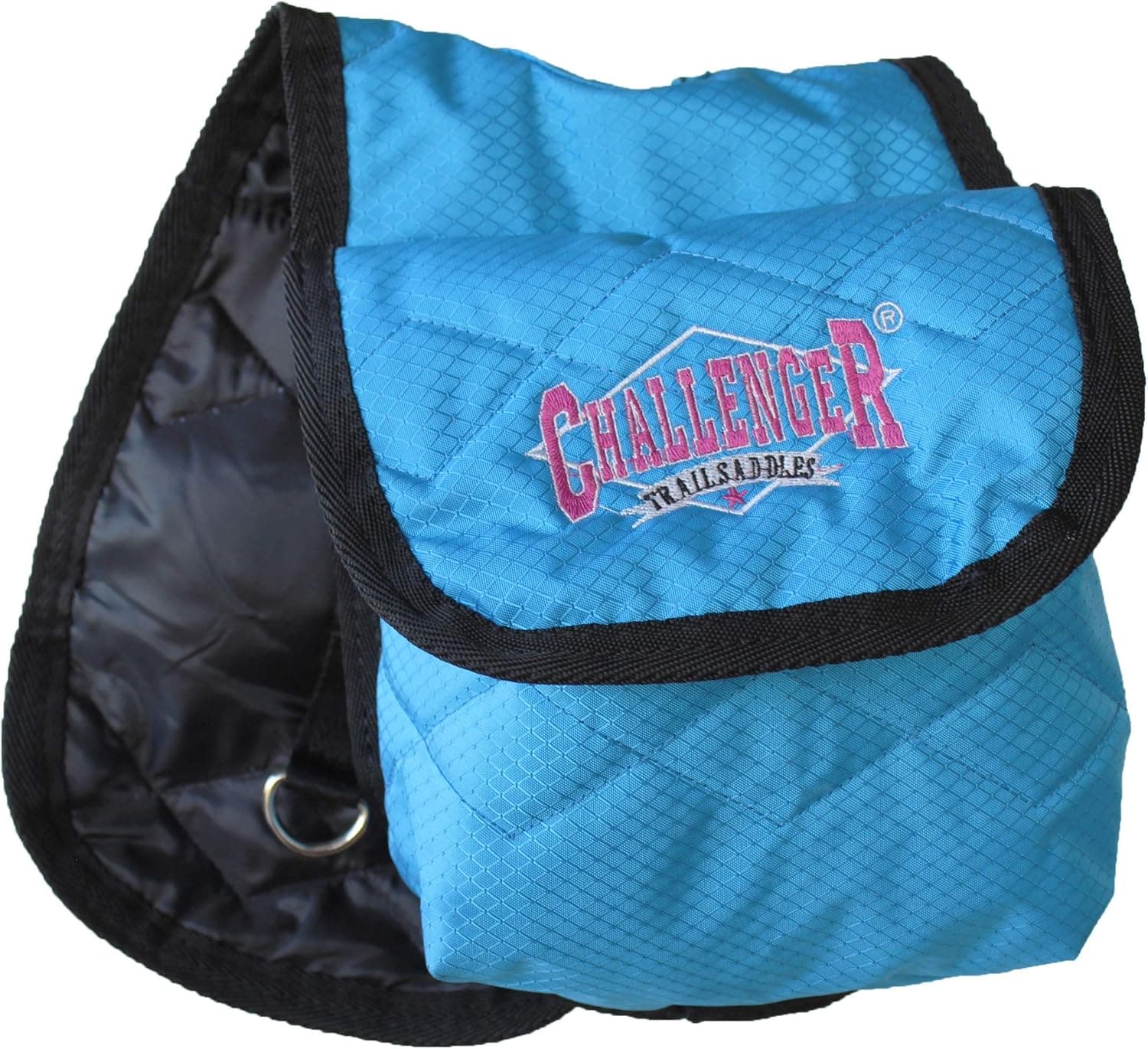 CHALLENGER Horse 600D Insulated Nylon Saddle Horn Pommel Bag 47A08