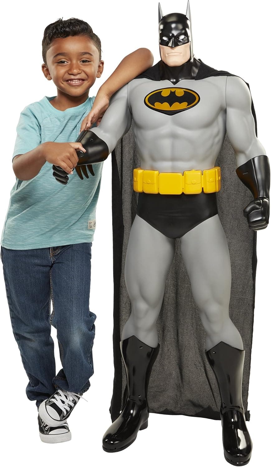 DC Universe 48-Inch Gotham City Guardian with Bat-Signal Light, Batman Action Figure