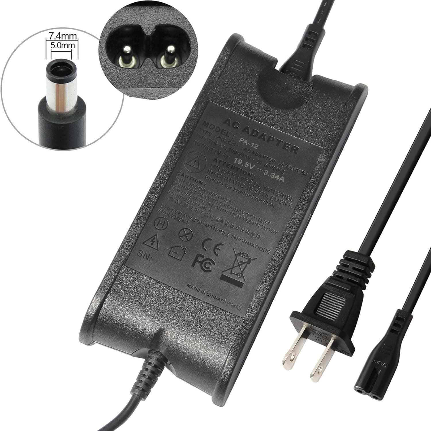 SIB Battery Charger+Cord for Dell Inspiron 1520 1525 710M