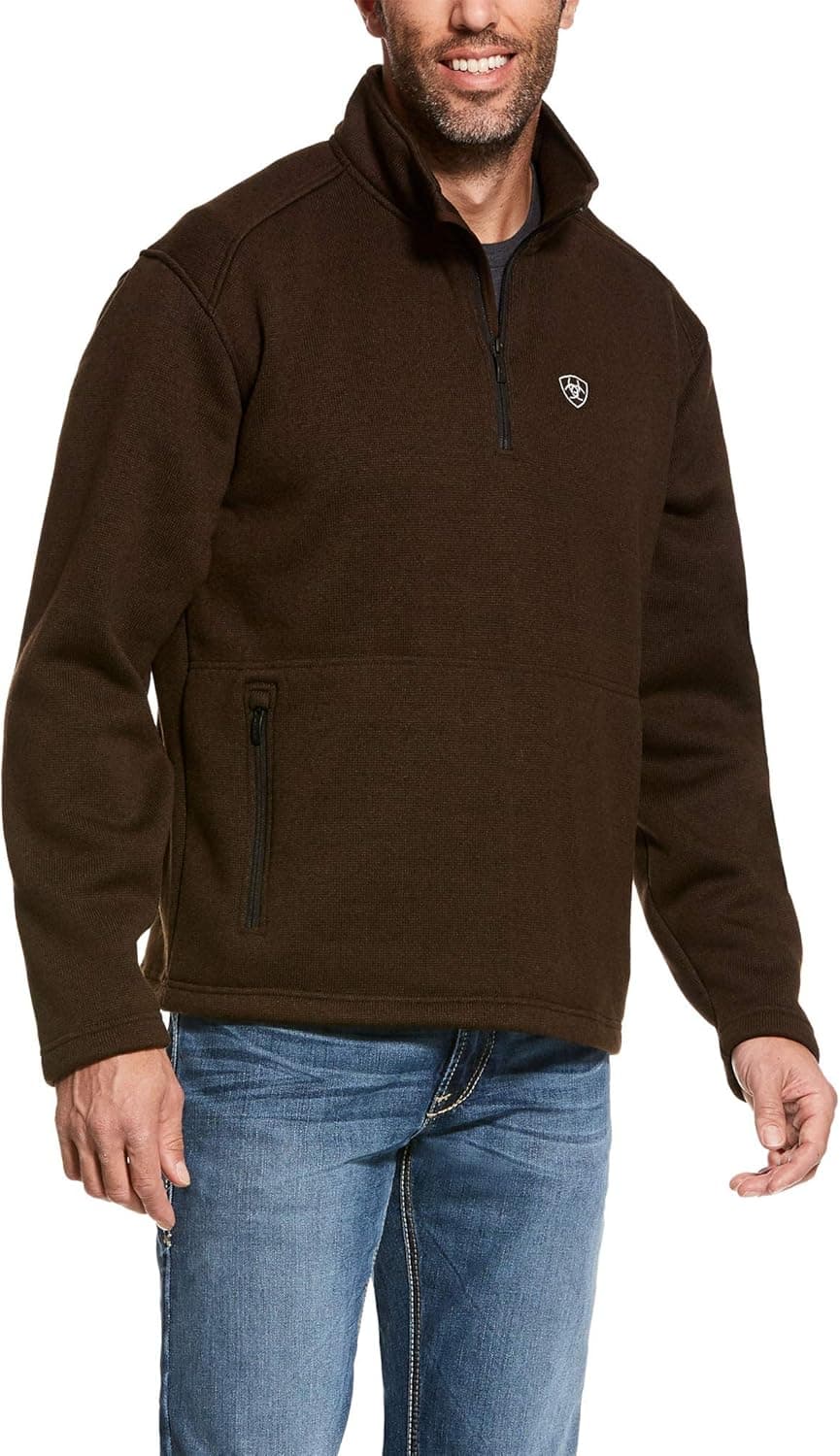 ARIAT Men's Caldwell 1/4 Zip Sweater