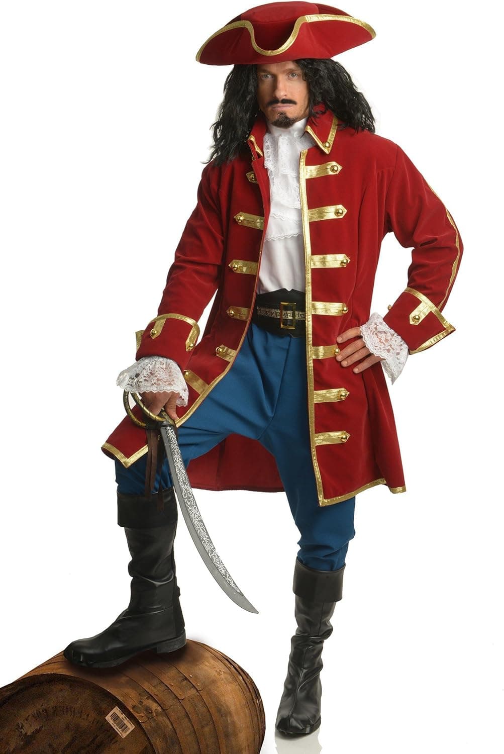 Charades mens Rum Pirate Costume