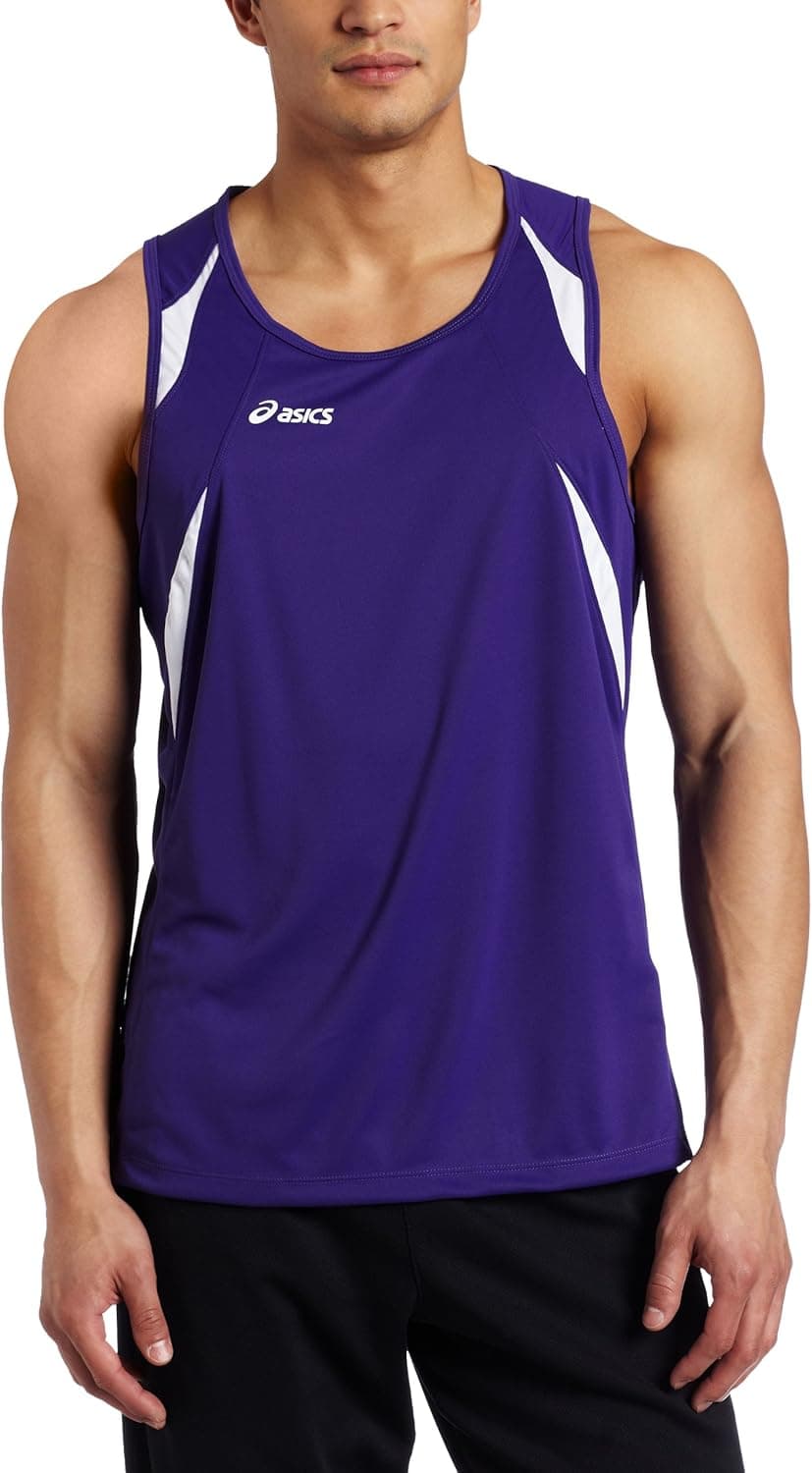 ASICS Mens Interval Singlet