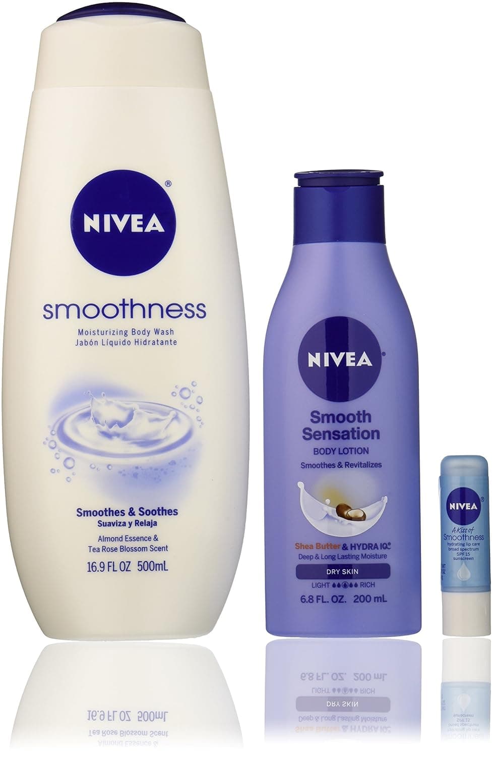 NIVEA Smooth 3 Piece Skincare Gift Set