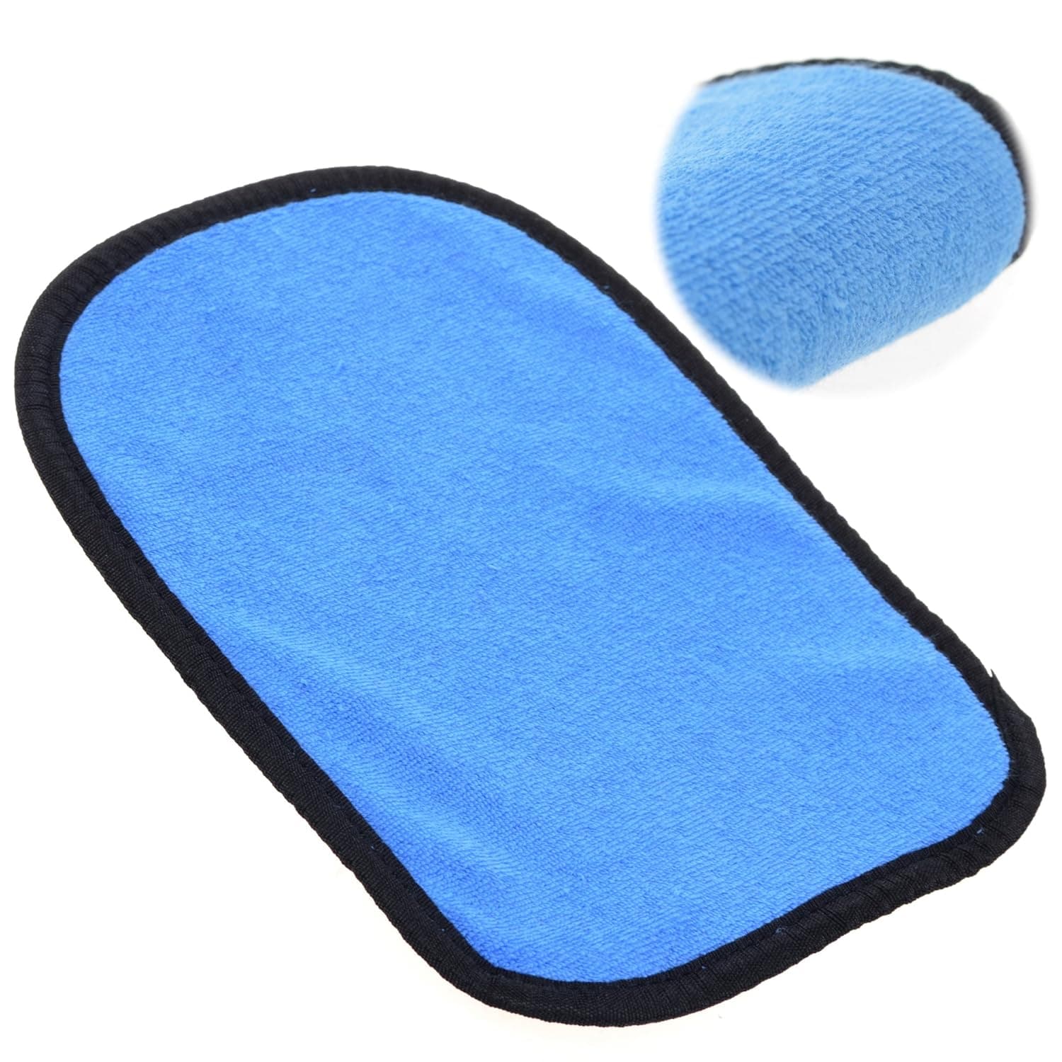 BCP Blue Color Sand Removal Mitt /Wipe Off Sand From Your Skin