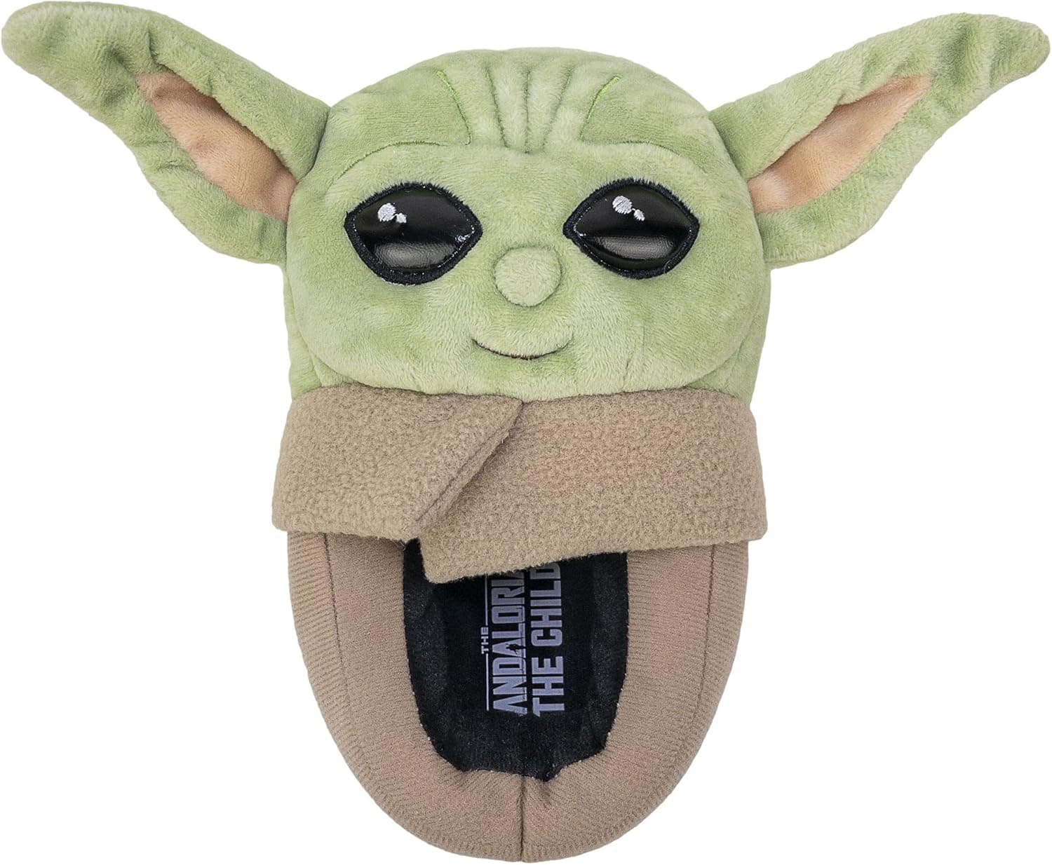 STAR WARS The Mandalorian, Grogu Baby Yoda Boys Slipper Full Body, Kids Size 11/12 to 4/5