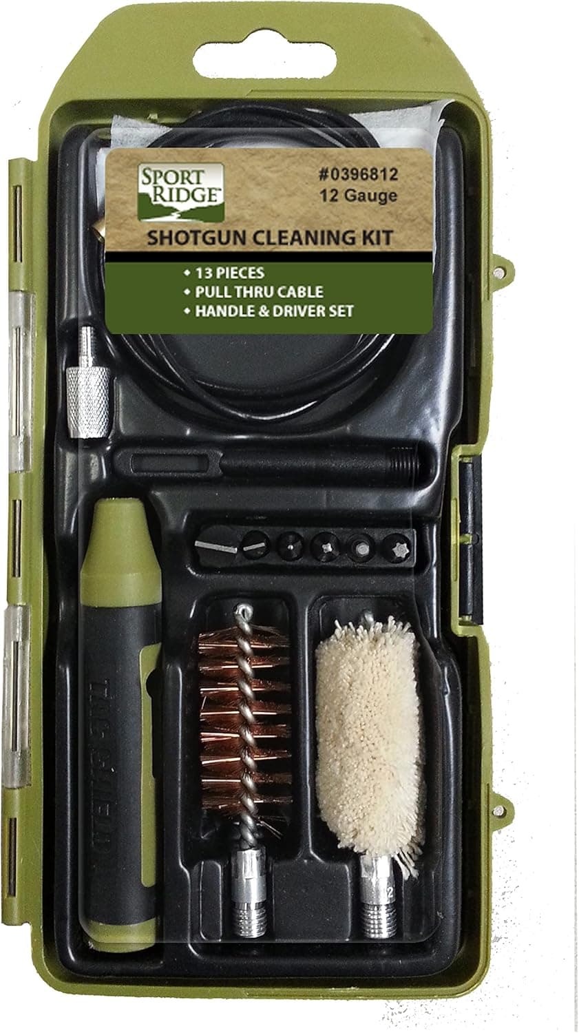 Sport Ridge 12 Gauge Shotgun Cleaning Kit, 13-Piece (0396812)