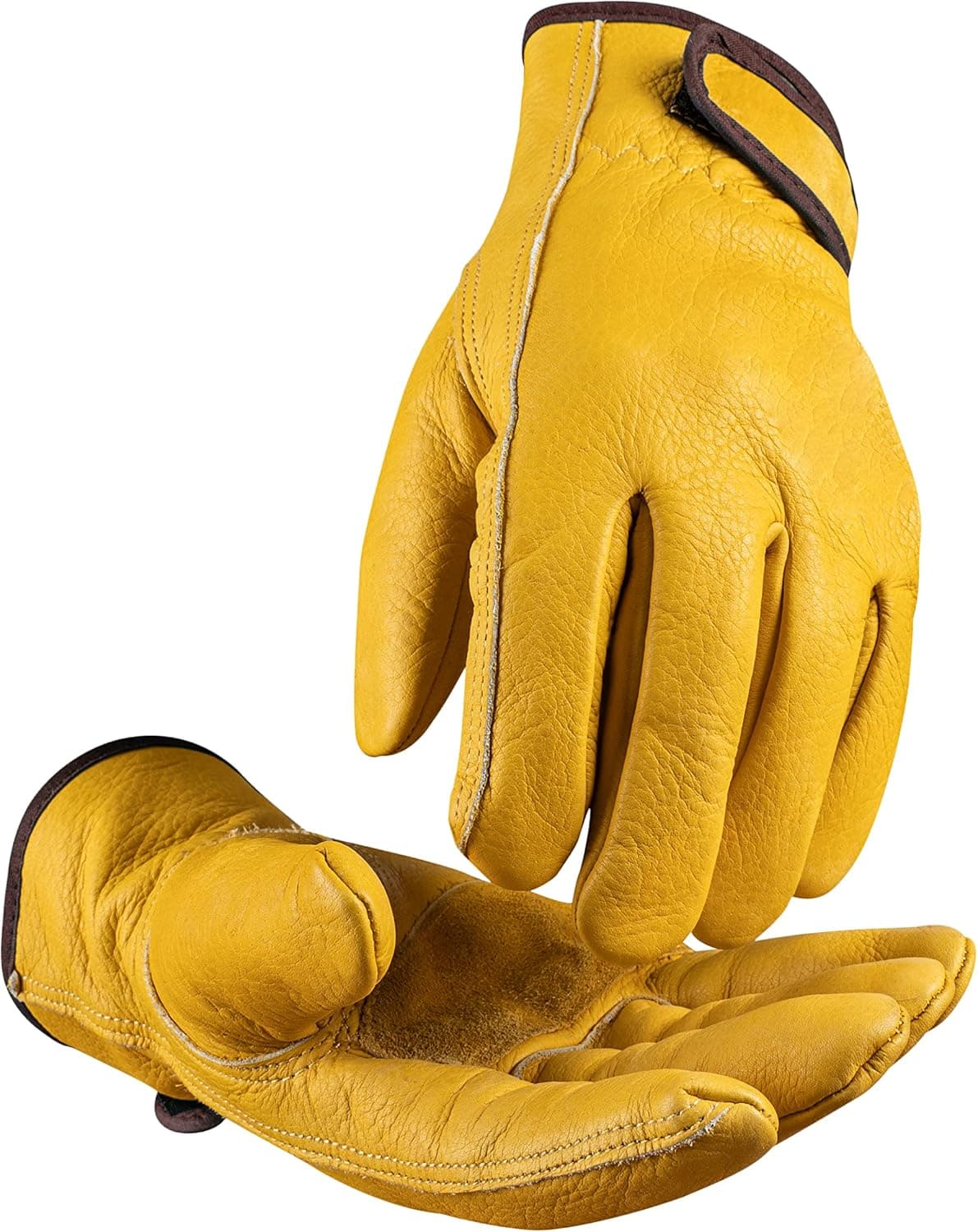 toolant Winter Leather Work Gloves, Warm 3M Thinsulate Lining for Cold Weather Work, Thermal Insulated Gloves