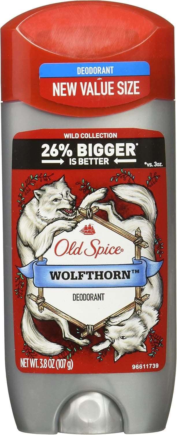 Old Spice Wild Collection Invisible Solid Men's Deodorant - Wolfthorn Scent - 3.8 oz