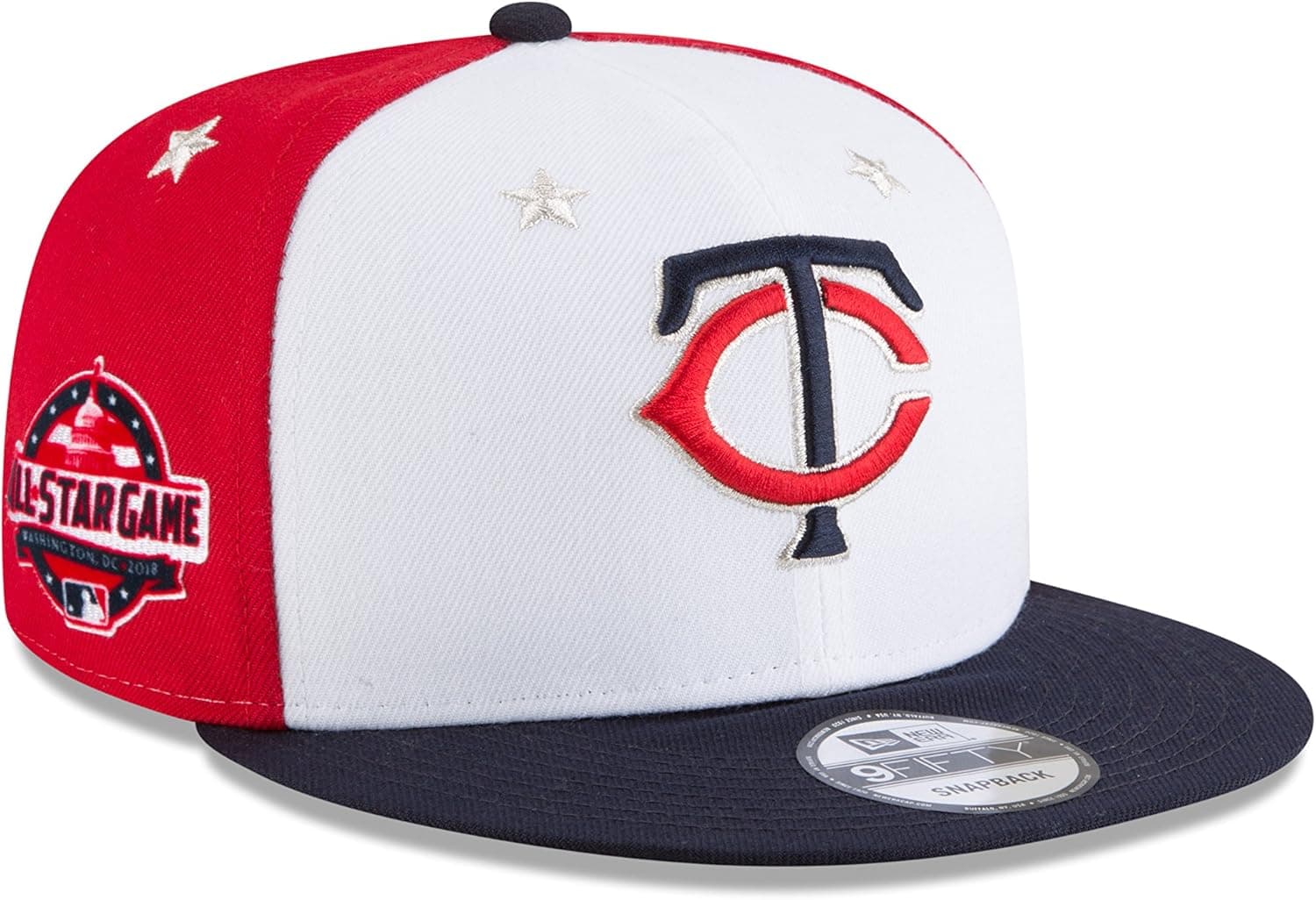 New Era Minnesota Twins Adjustable 9Fifty MLB Flat Bill Baseball Cap 950
