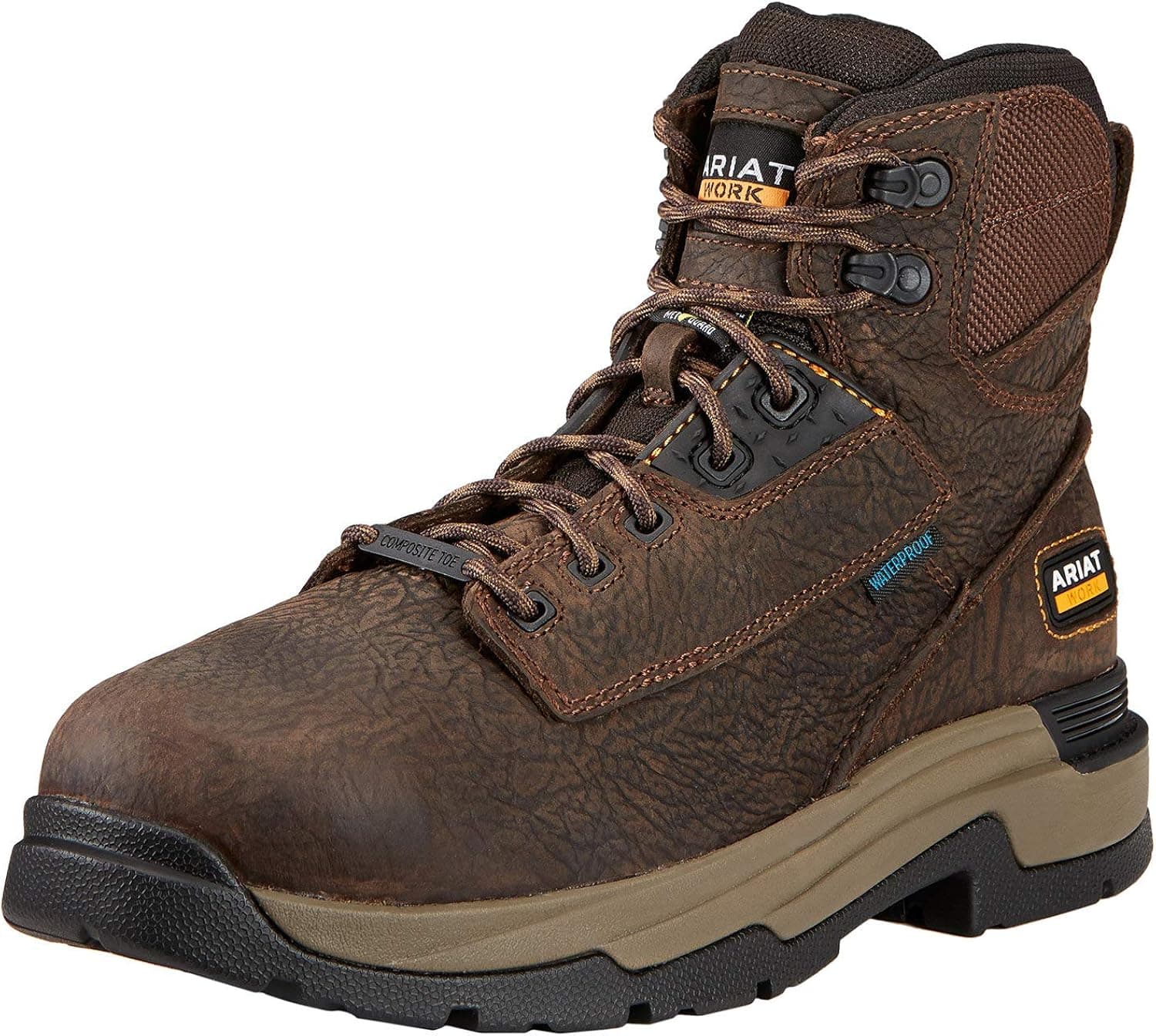 Ariat Men's Mastergrip 6" H2O Composite Toe Work Boot