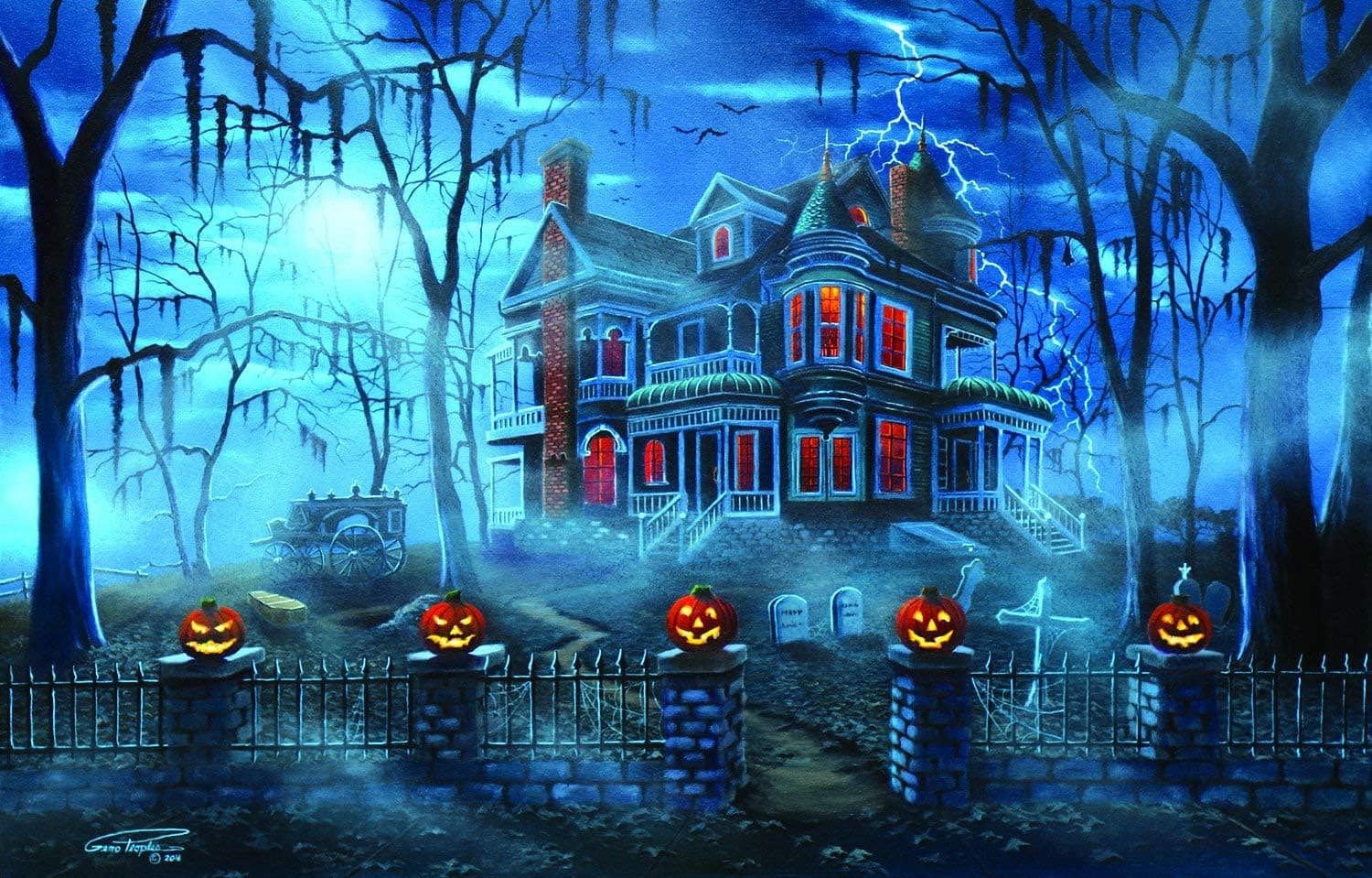 Misty Magic 1000 Piece Jigsaw Puzzle by SunsOut