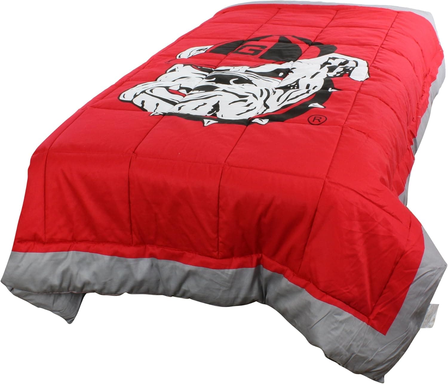 College Covers Georgia Bulldogs 2 Sided Reversible Comforter, Twin