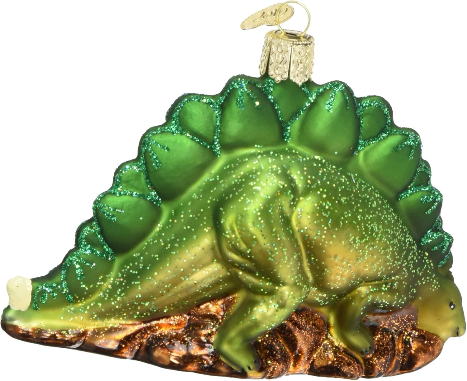 Old World Christmas Stegosaurus Glass Blown Ornament
