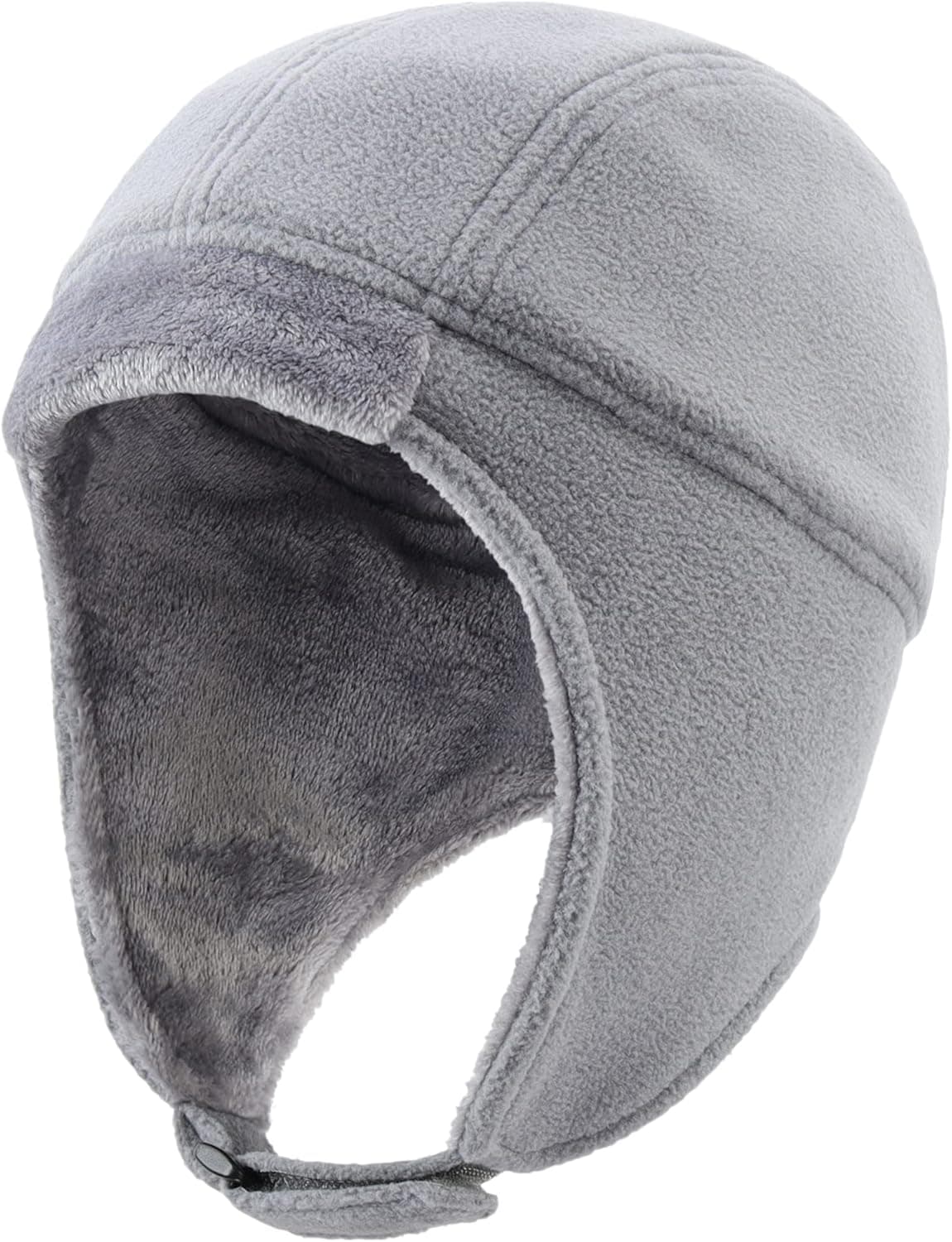 Connectyle Mens Fleece Thermal Skull Cap Beanie with Ear Flaps Winter Hats