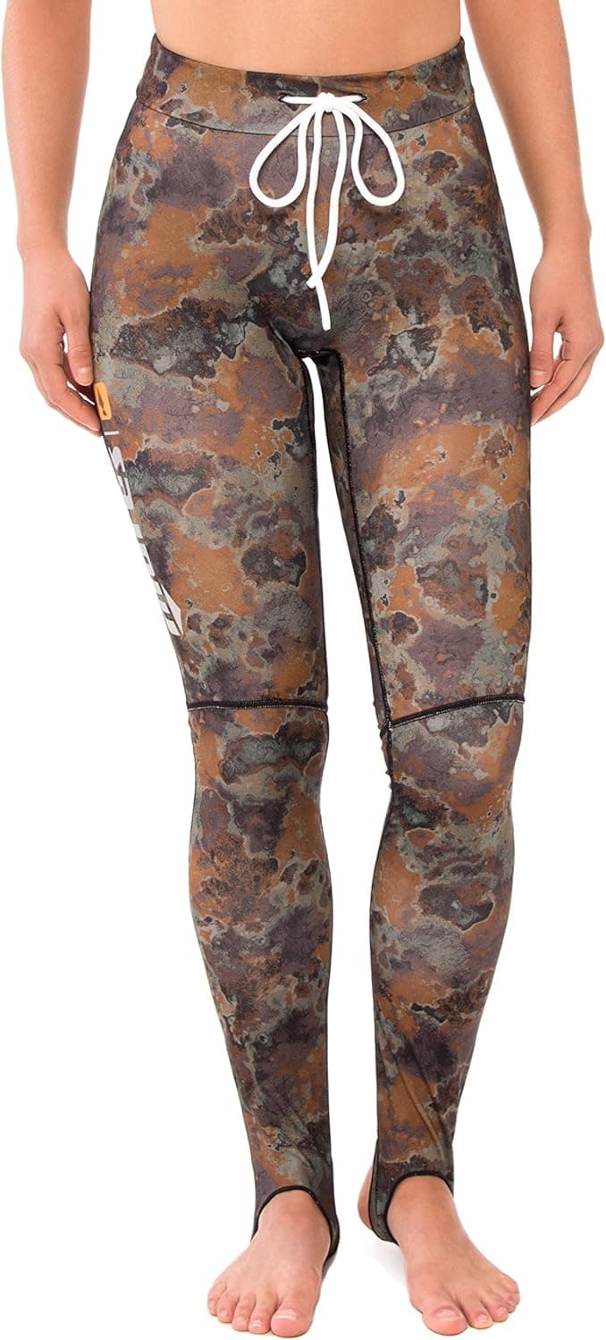Mares Pure Instinct Mens Rash Guard Pants - Camo Brown