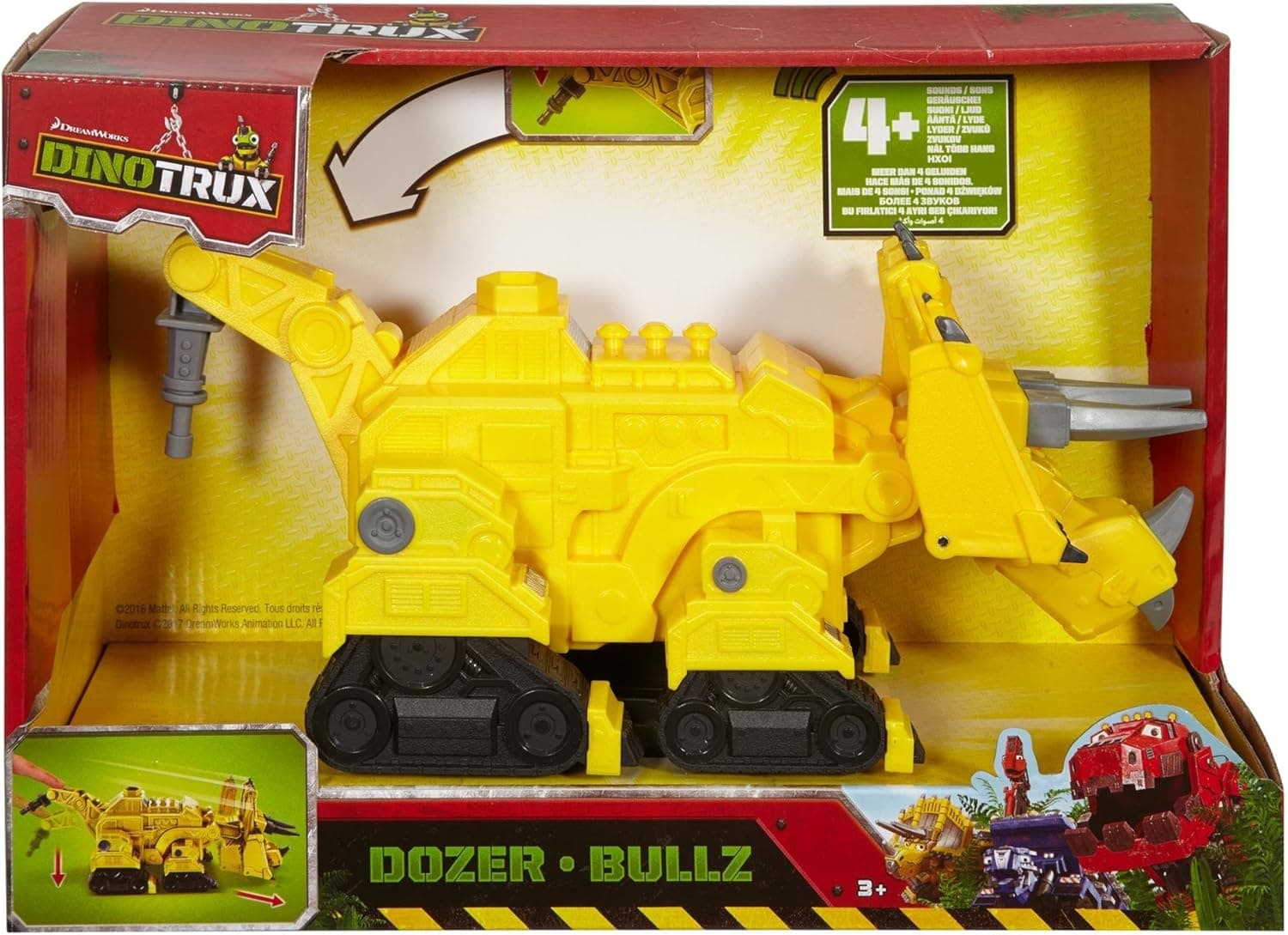 Mattel Dinotrux Dozer