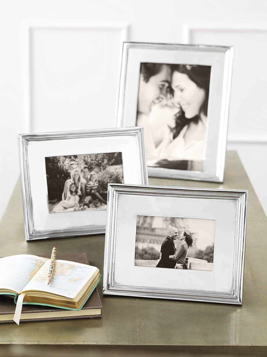 Mariposa Classic 5 x 7 Frame, Silver