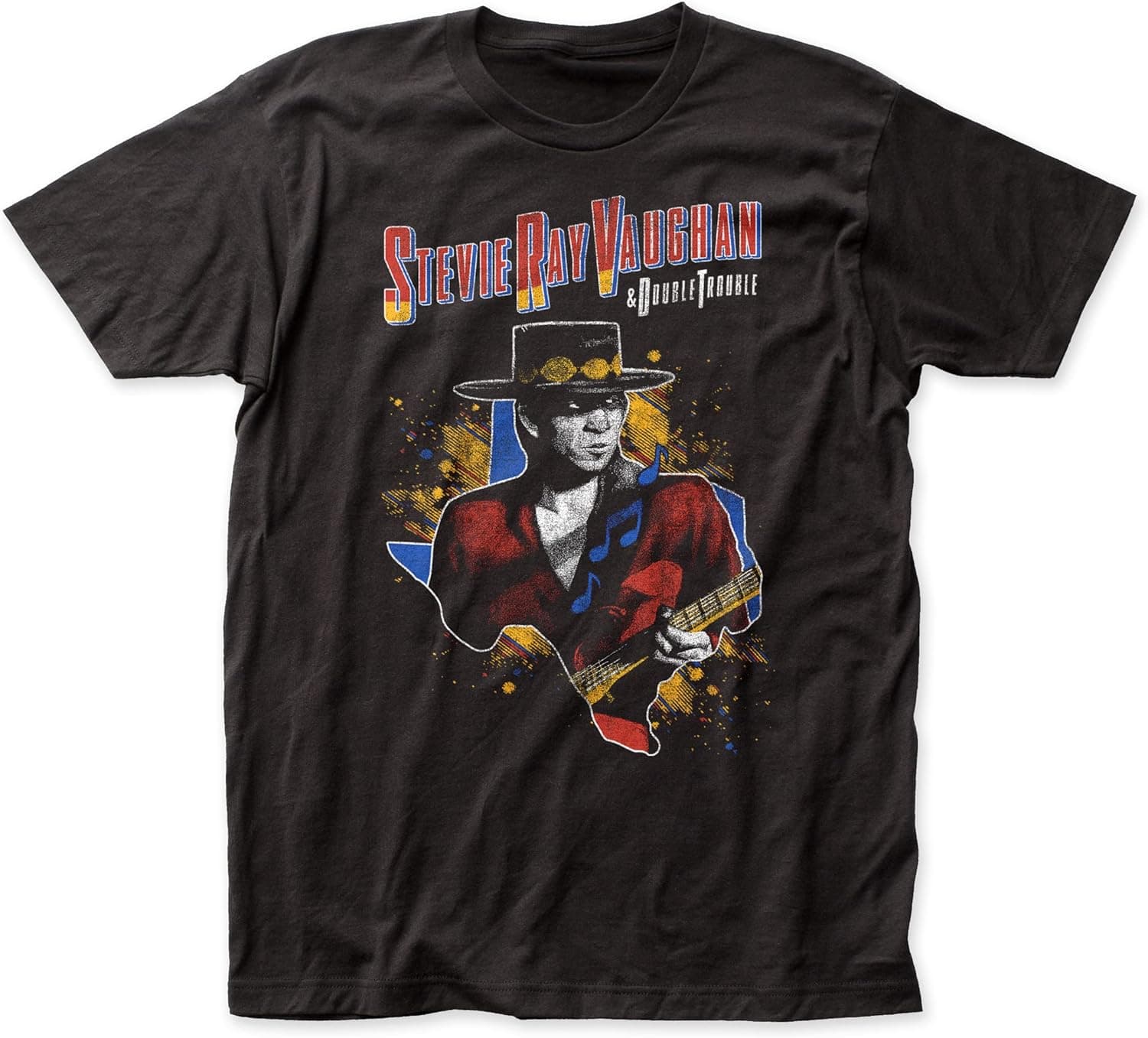 Impact Stevie Ray Vaughan 1984 Tour Fitted Jersey tee