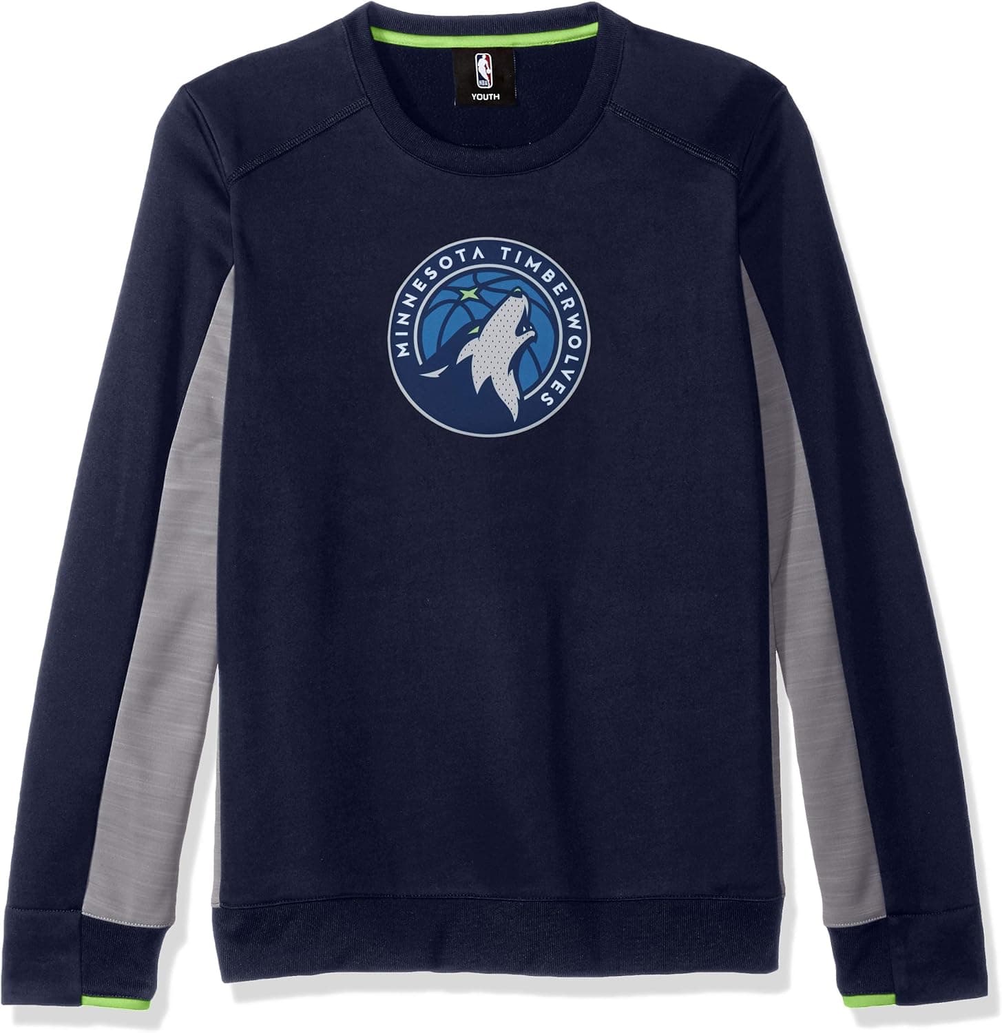 NBA by Outerstuff NBA Youth Boys "Lay-up" Long Sleeve Performance Pullover Top