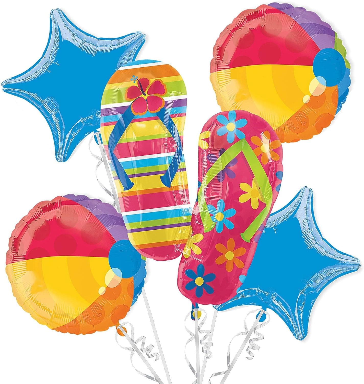 Anagram International Mayflower Products Flip Flops Balloon Bouquet