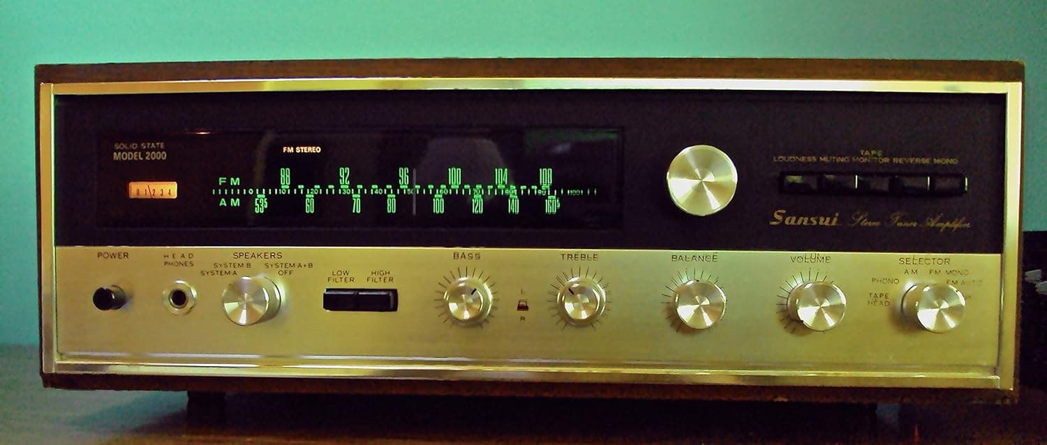 Sansui 2000 Receiver, Solid State Amplifier