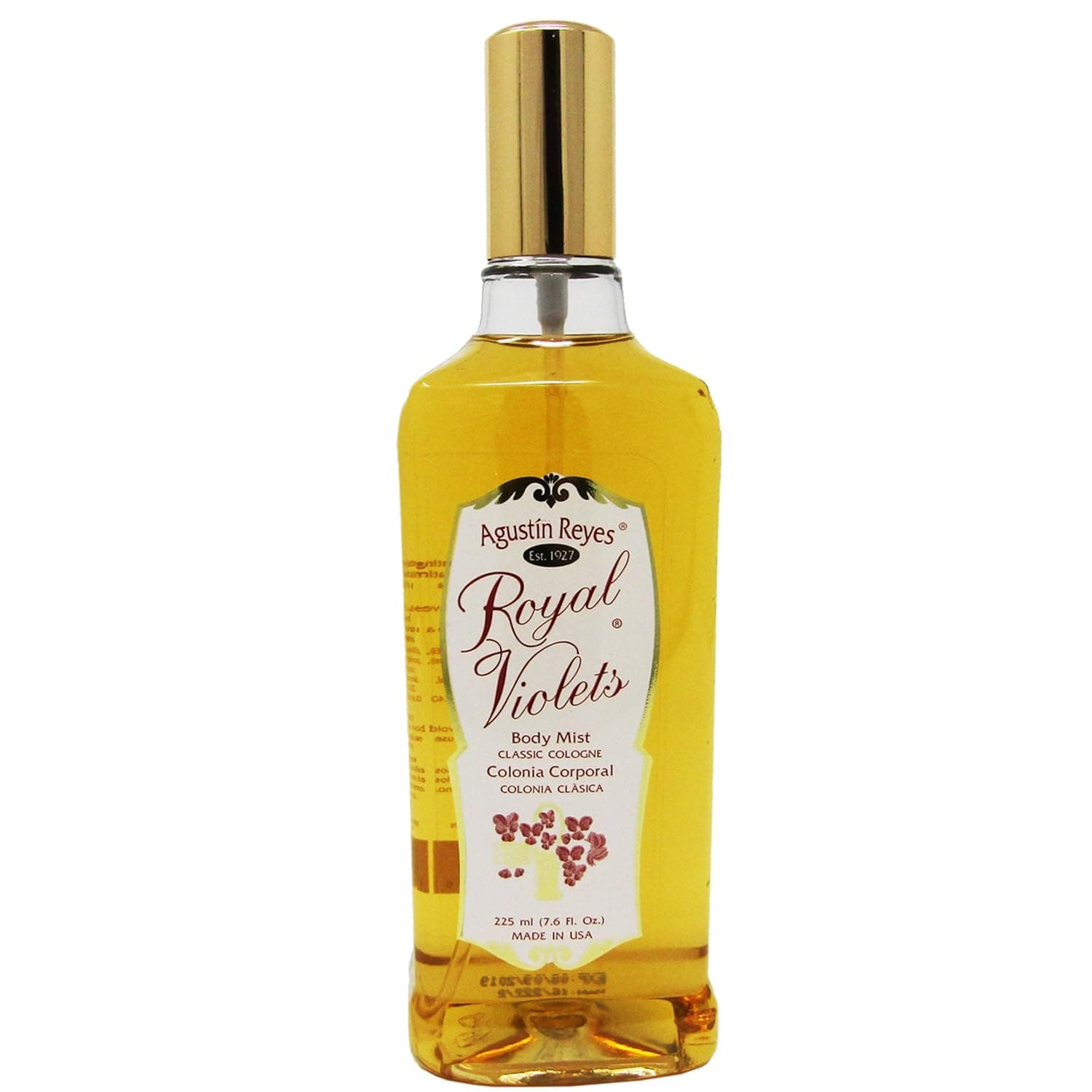 mcyiqihai Agustin Reyes Royal Violets 7.6 oz Spray Cologne