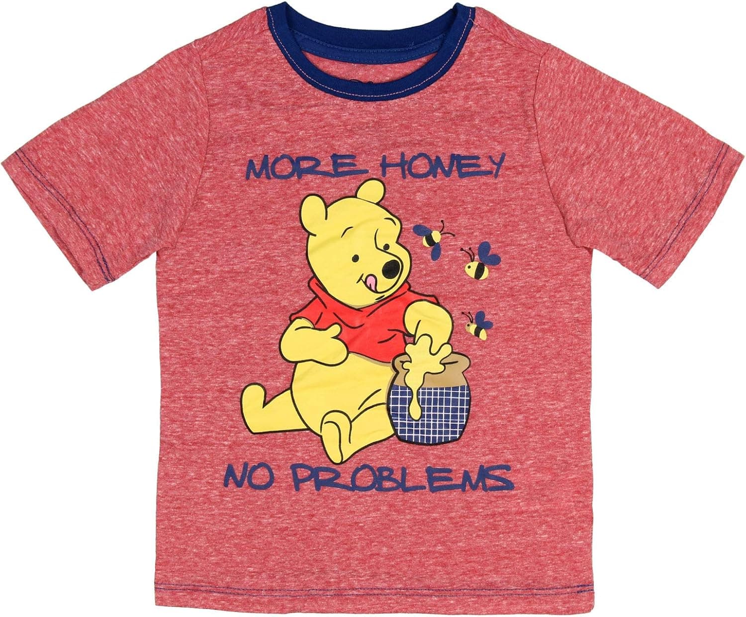 Disney Winnie The Pooh Little Boys' More Honey No Problems T-Shirt