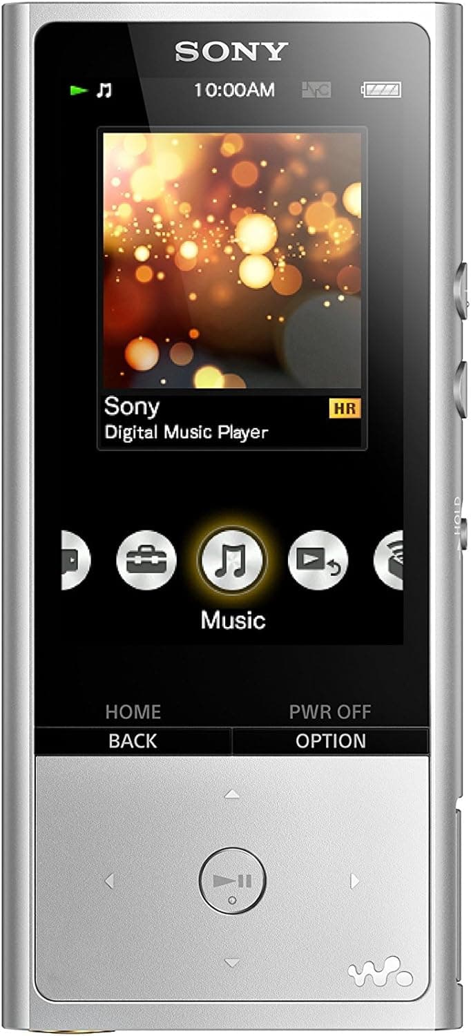 Sony NWZX100HNSM Hi-Res Walkman Digital Music Player with Noise Cancelation