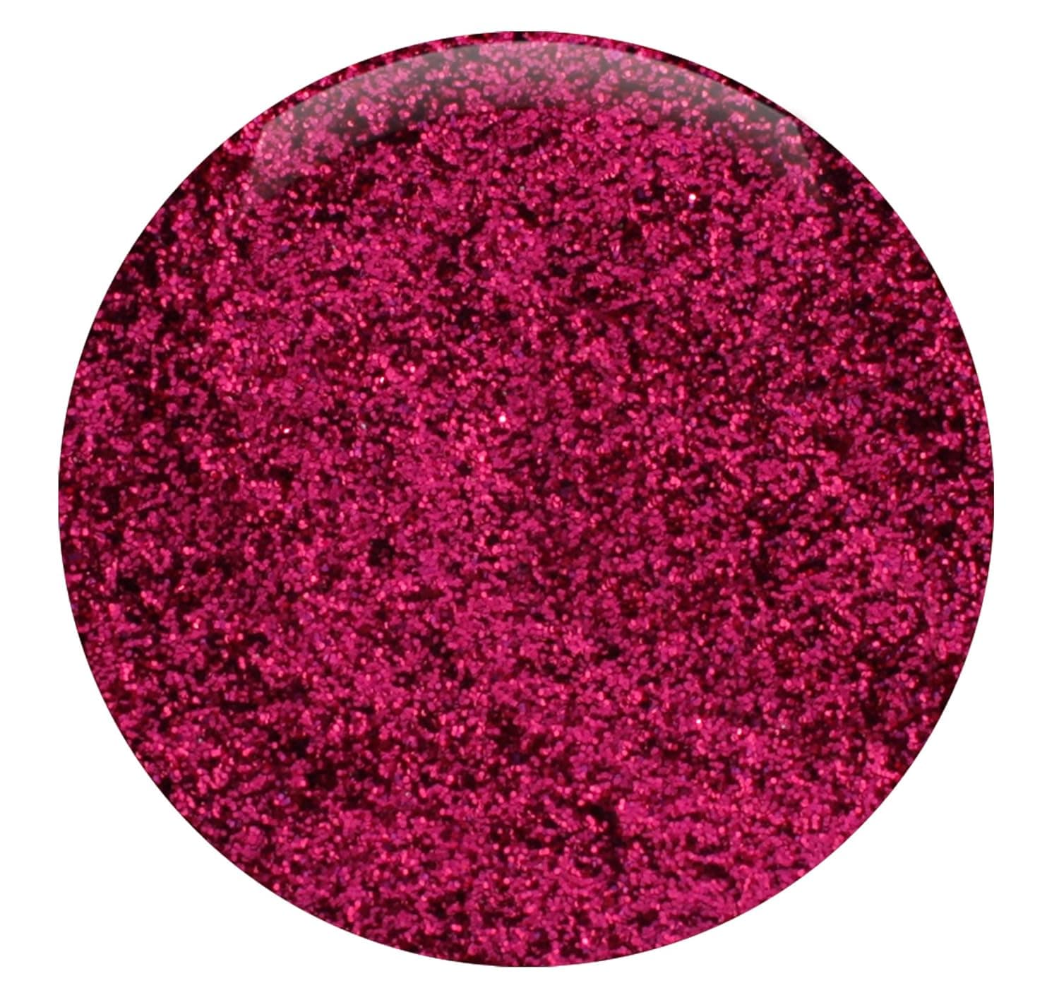 GLITTIES - Berrylicious - Pink Fine Glitter Powder .008" - Nail Art, Nail Polish, Gel, Polish or Acrylic Nail Powder - (1/2 LB Bag) - Bulk Wholesale Solvent Resistant Glitter - Made in USA