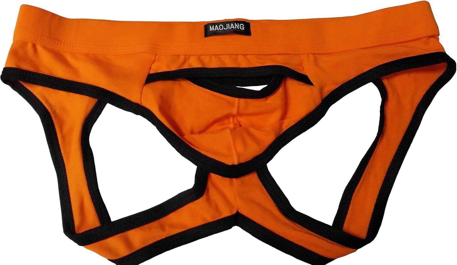 ONEFIT Men's Sexy Crotchless Underwear Low Raise Front Hole Bikini Underpants