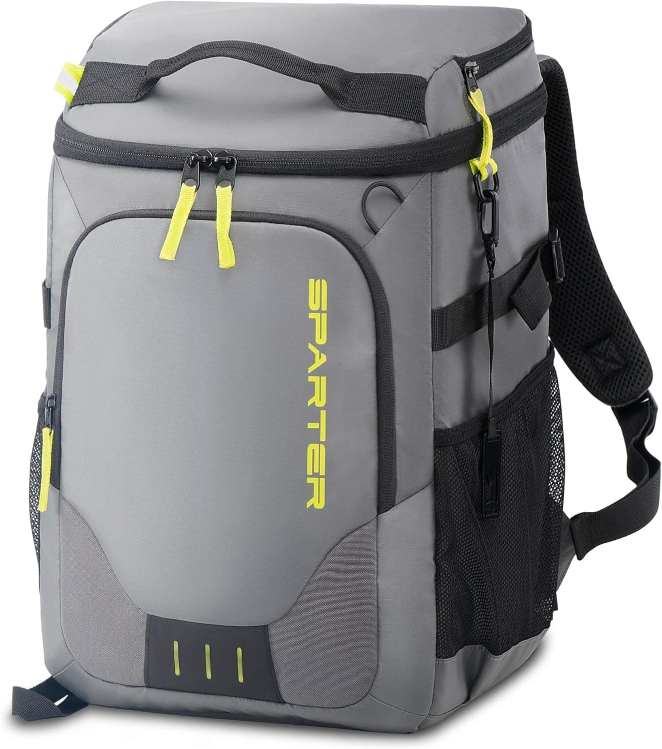 SPARTER Backpack Cooler Insulated Leak Proof 33/45 Cans, 2 Insulated Comaprtments Thermal Bag, Portable Lightweight Beach Travel Camping Lunch Backpack for Men and Women