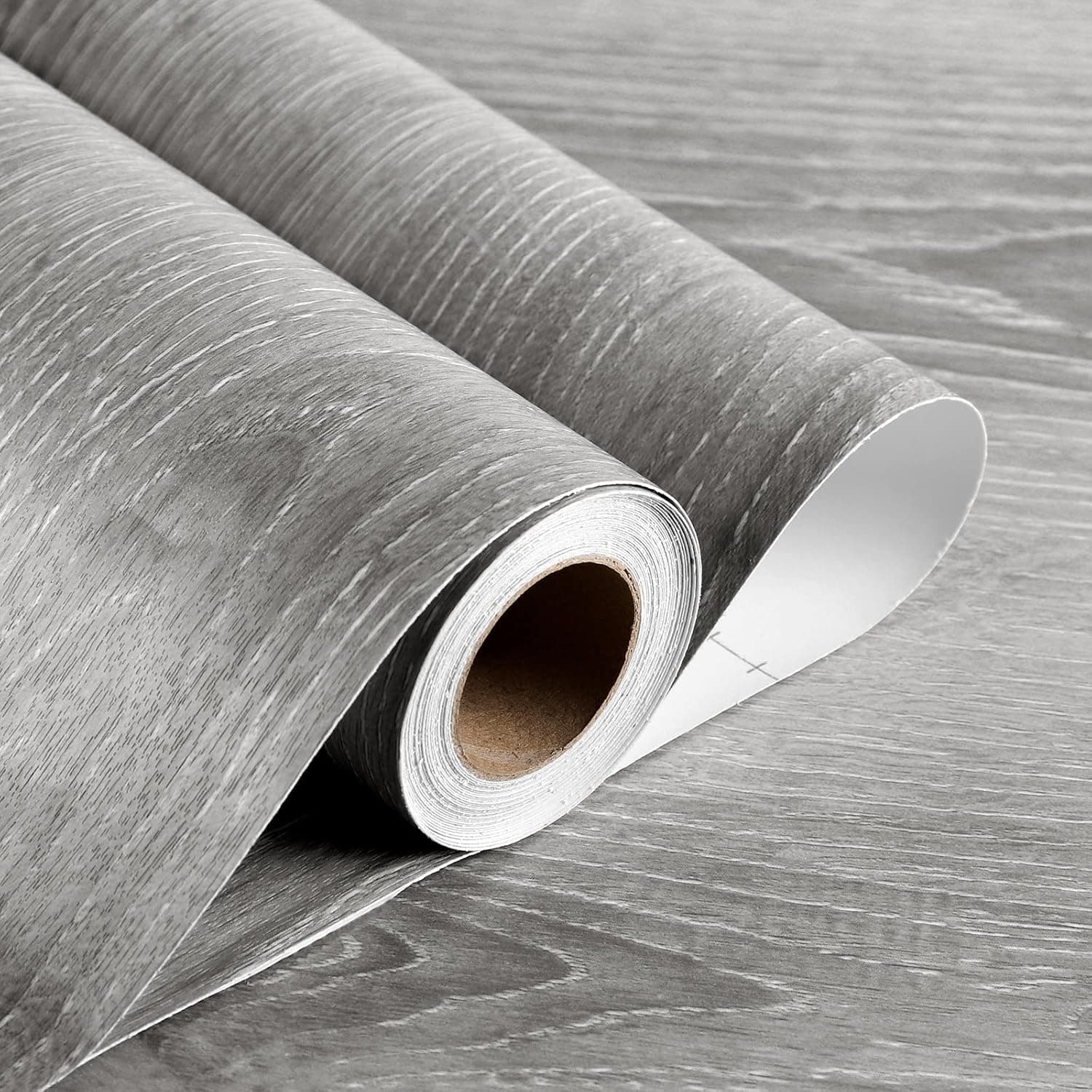 Stickyart 36"x160" Grey Wood Contact Paper Distressed Wood Grain Contact Paper for Countertops Waterproof Self Adhesive Vinyl Contact Paper Matte Removable Vintage Wood Look Wall Paper Decorations